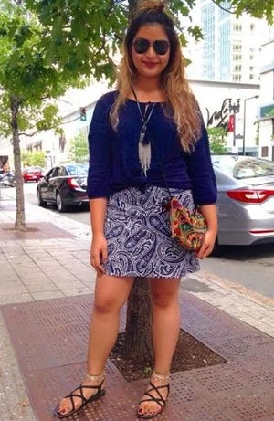  "We're very colorful people. We wear gaudy accessories and chunky jewelry. Malaysia is quite daring with our colors." 