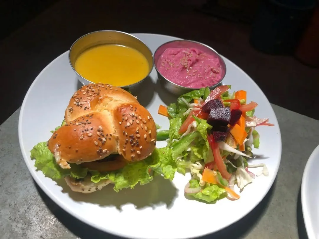 A vegetarian daily special meal in the jungle