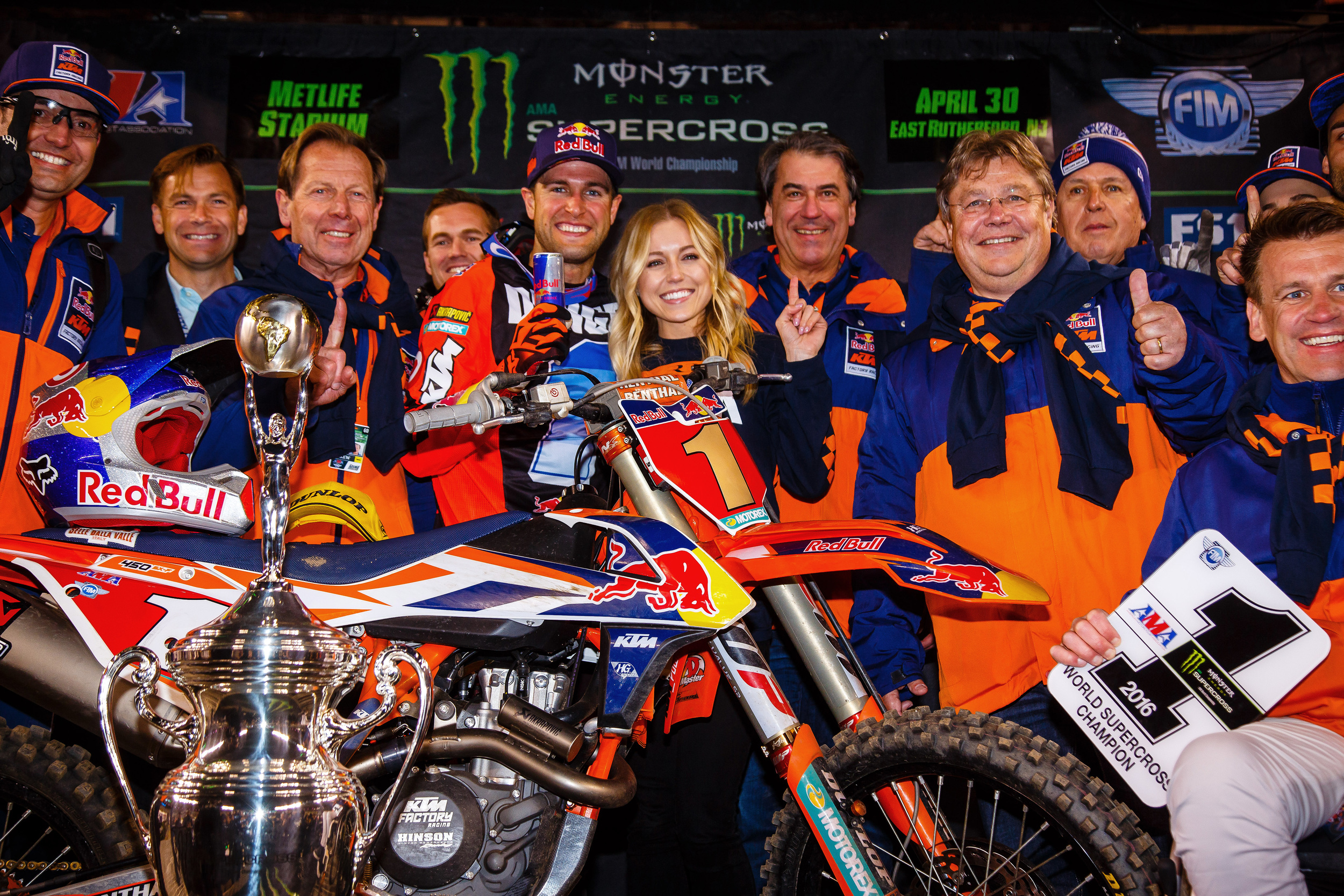 Ryan Dungey and KTM 2016 AMA Supercross Champions