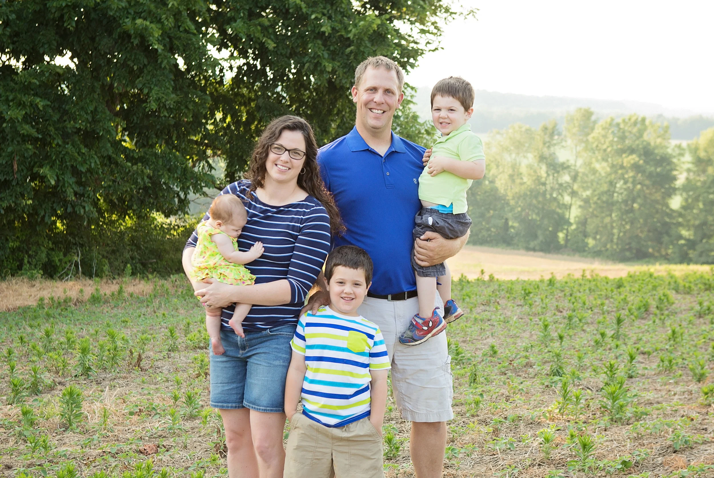 June 2016, Now a Family of 5 on our farm