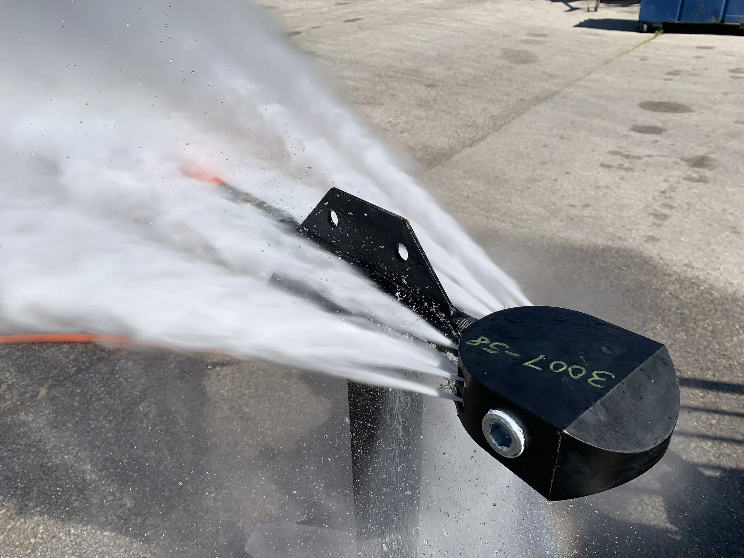 Mud Dawg Storm Drain Nozzle — Red Dawg Sewer Cleaning Nozzles