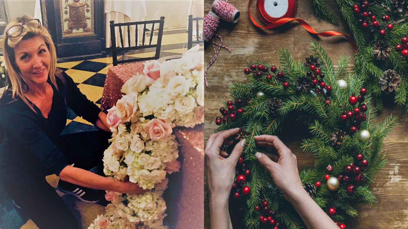 Holiday Mantel Decorating & Wreath Making with Petra Van Baar