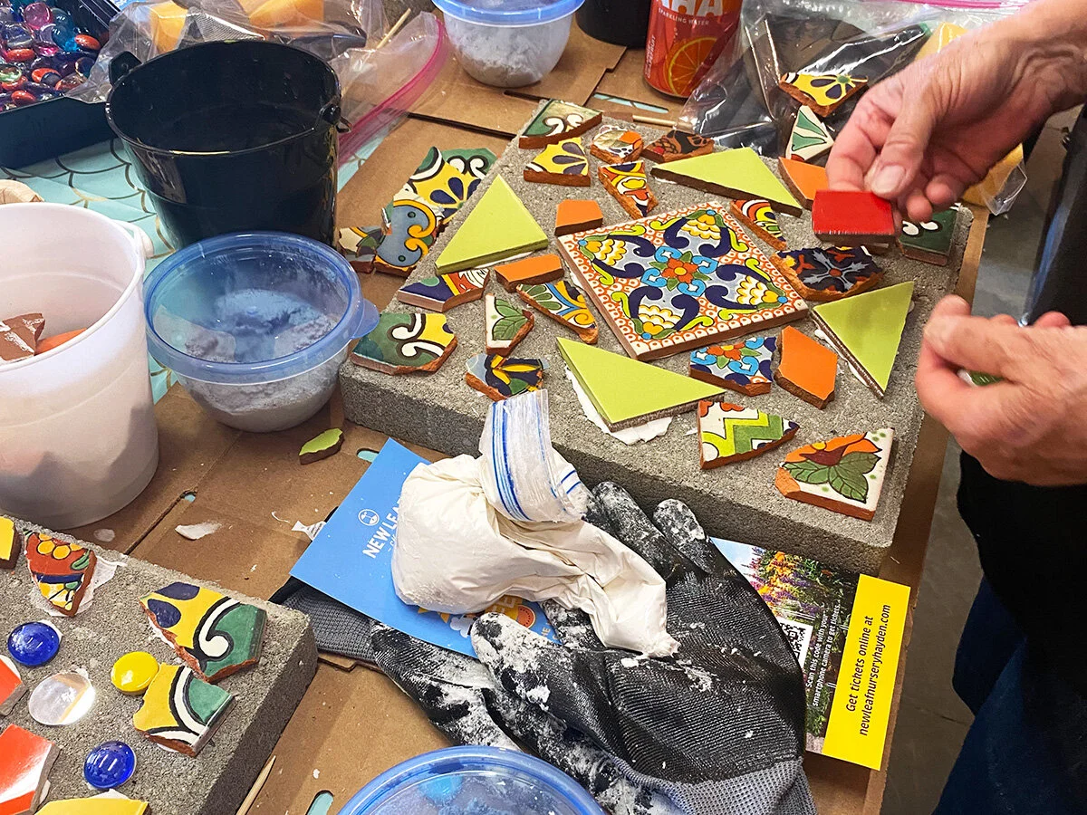 DIY Garden Stepping Stone Class