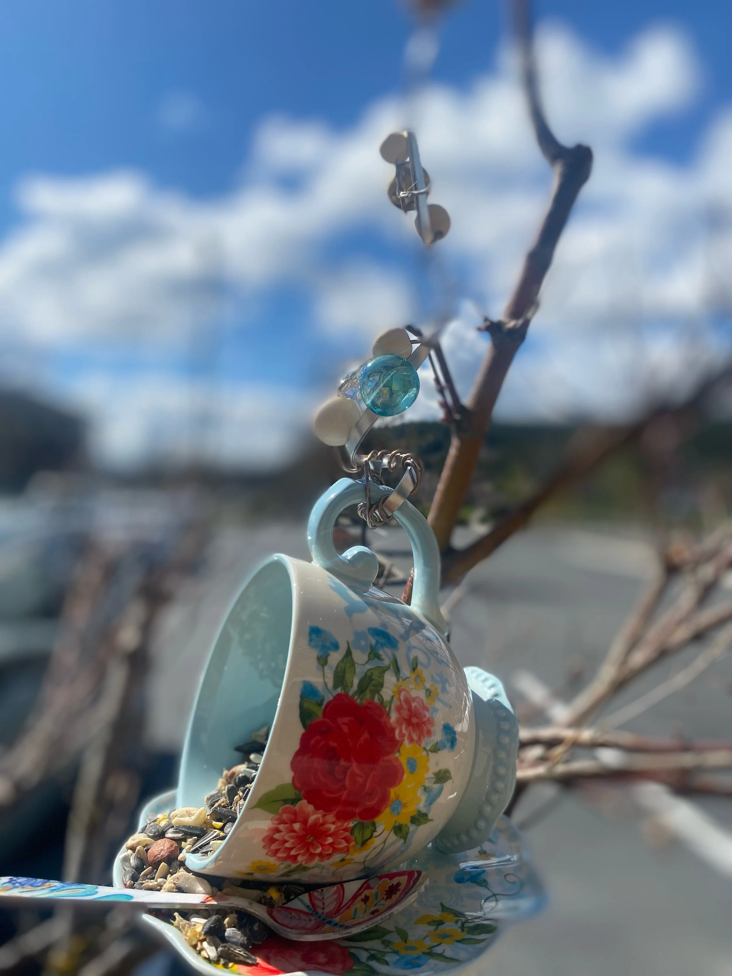 CLASS: Mother's Day Bird Feeder Cup &amp; Saucer 2