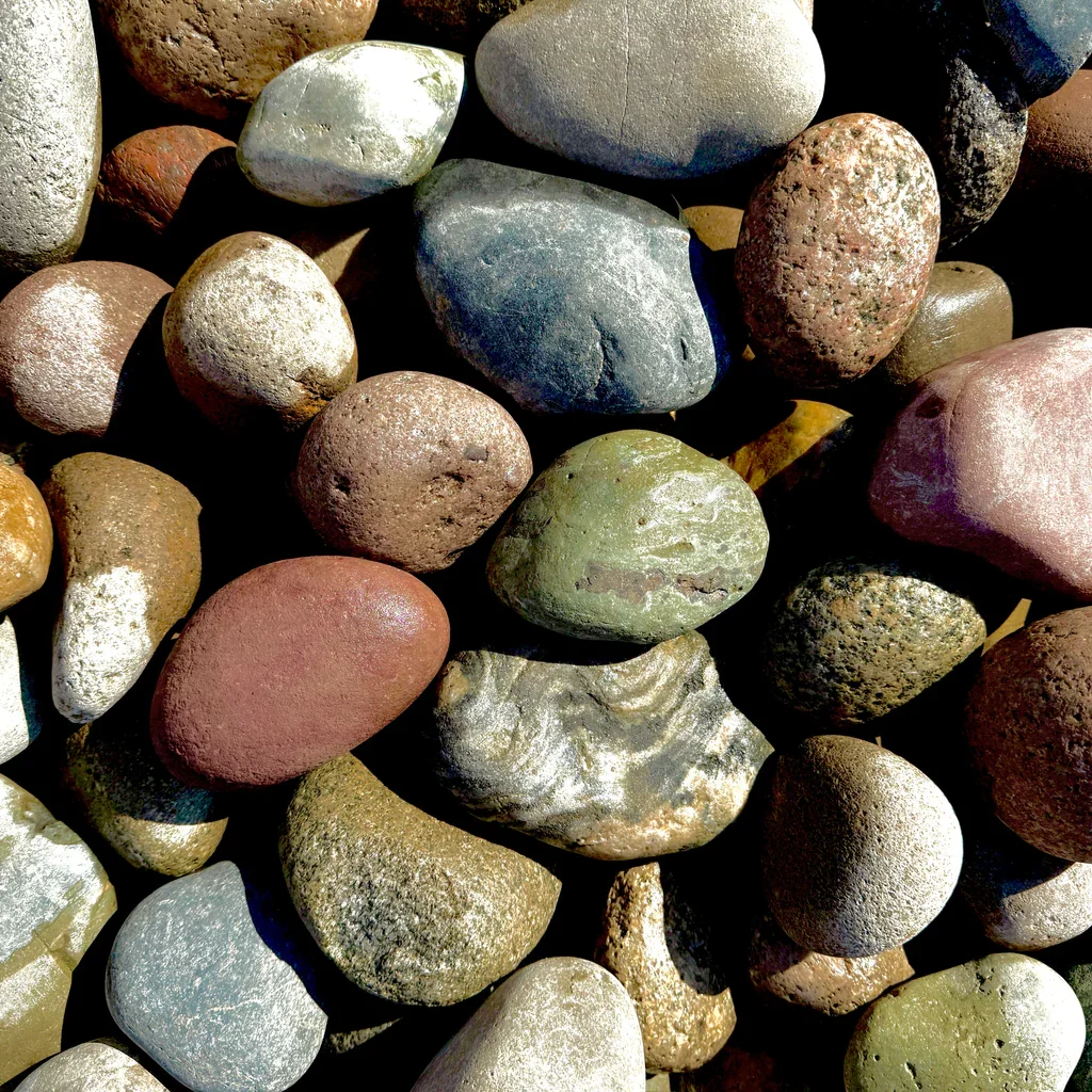 Montana Rainbow River Rock Cobbles
