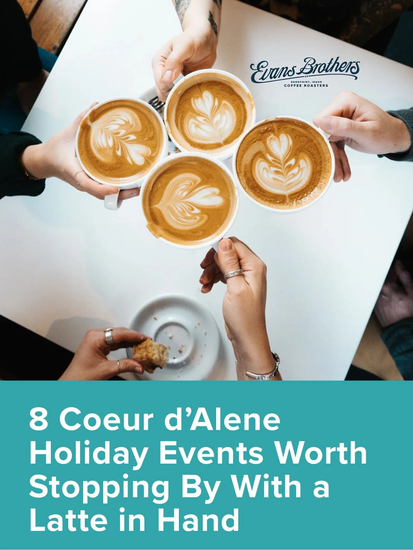 ☕✨We love connecting with other amazing small businesses in our community!

A big thank-you to Evans Brothers Coffee Roasters for featuring us in their newest article &mdash; &ldquo;8 Coeur d&rsquo;Alene Holiday Events Worth Stopping By With a Latte 