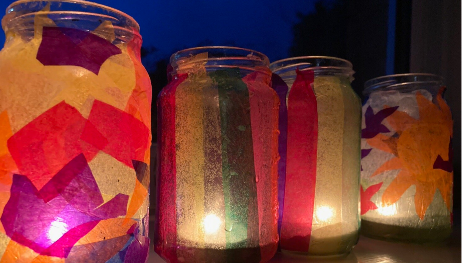Autumn Leaf Lanterns