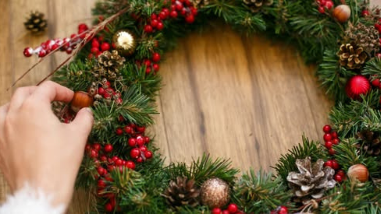 Fresh Holiday Wreath