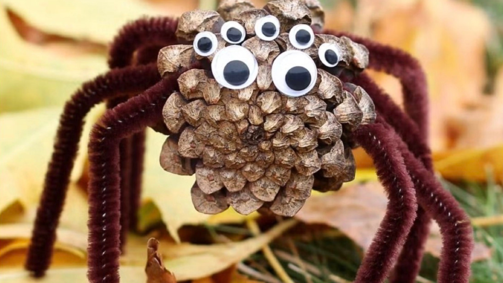 Halloween Pinecone Characters (Free Class)