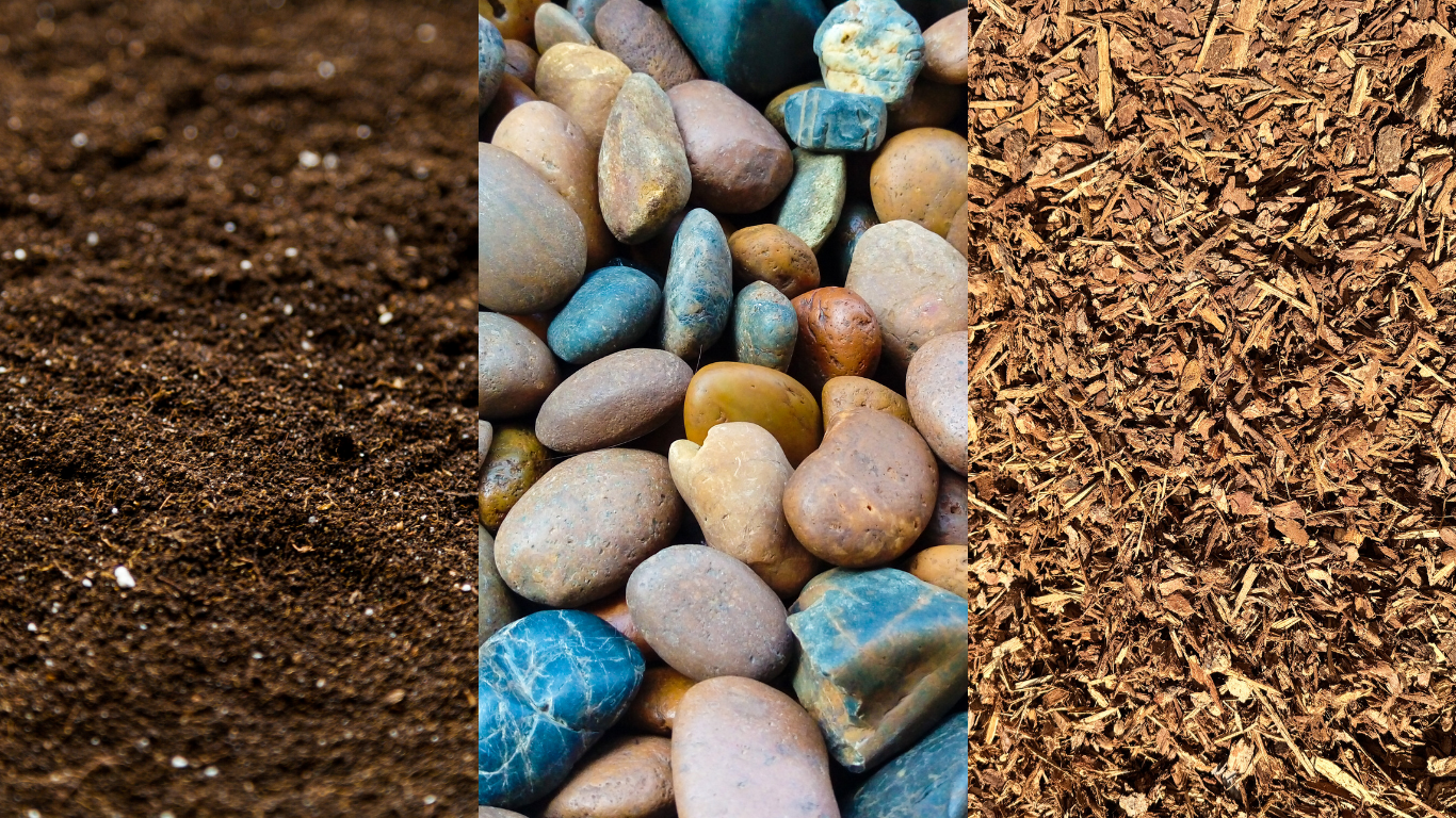   BULK SOIL, ROCK, AND BARK  