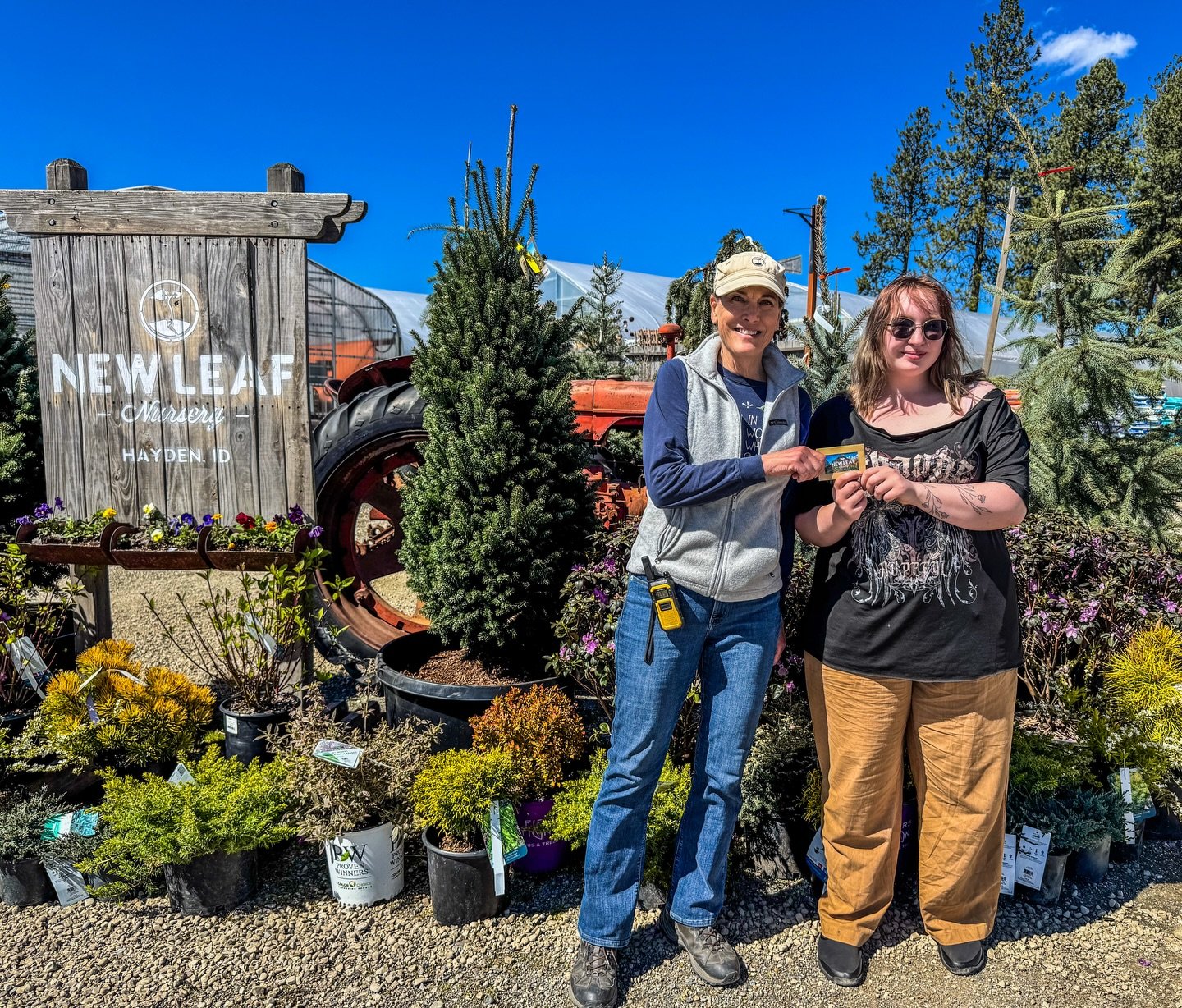 We have a winner! 🎉

If you joined us at our Spring Festival, you had the chance to enter our raffle for a $100 New Leaf Nursery gift card&mdash;and we&rsquo;re excited to announce our lucky winner&hellip;

✨ Congratulations, Bethany! ✨

Thank you t