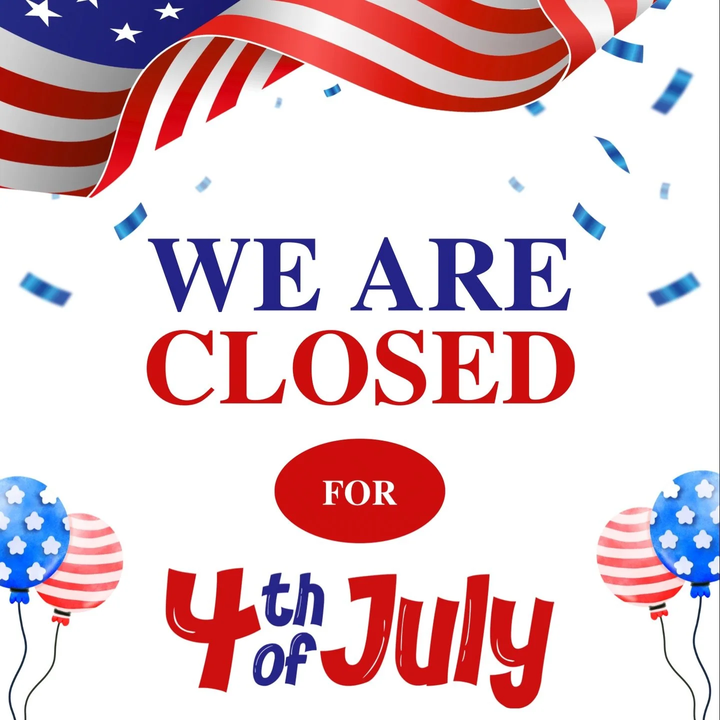 FRIENDLY REMINDER! 🇺🇸 

New Leaf Nursery will be CLOSED on Friday, July 4 so our team can enjoy the holiday with family and friends.

We&rsquo;ll be back to our normal hours on Sunday from 11 AM&ndash;4 PM, ready to help you with all your summer ga