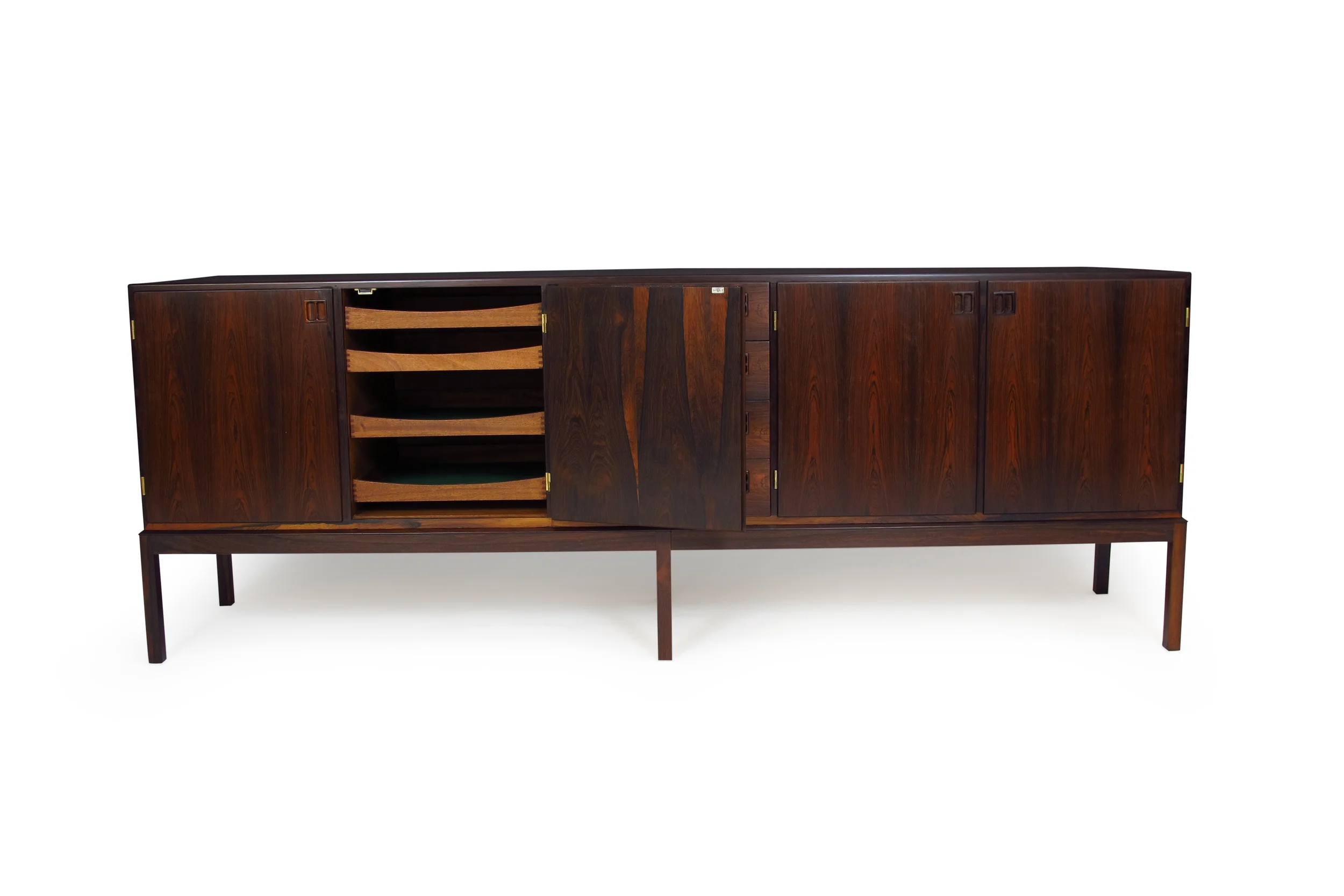 Johannes Andersen Rosewood Credenzas 2
