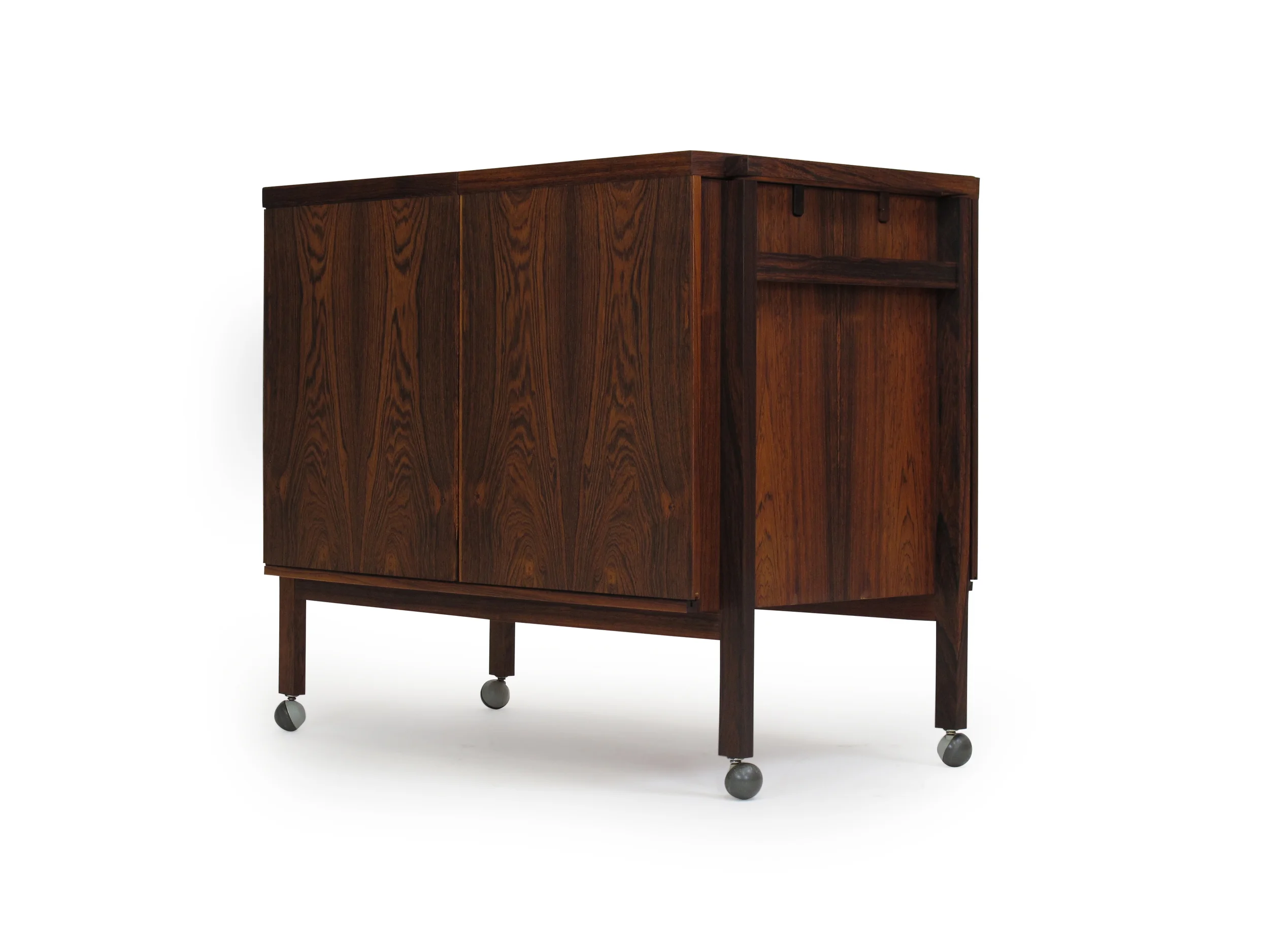 Danish Brazilian Rosewod Bar Cabinet 9