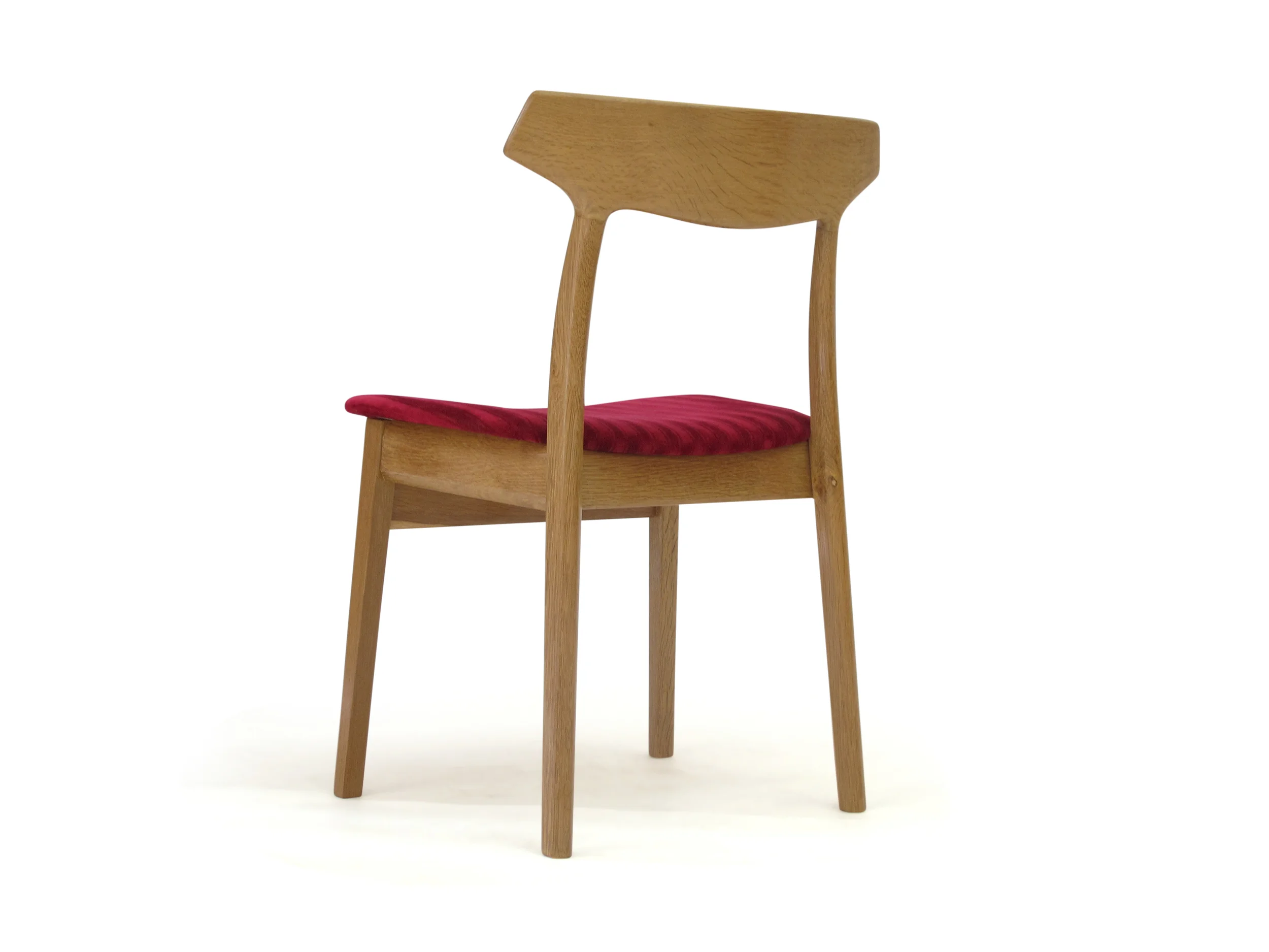 Henning Kjaernulf White Oak Danish Dining Chairs 8