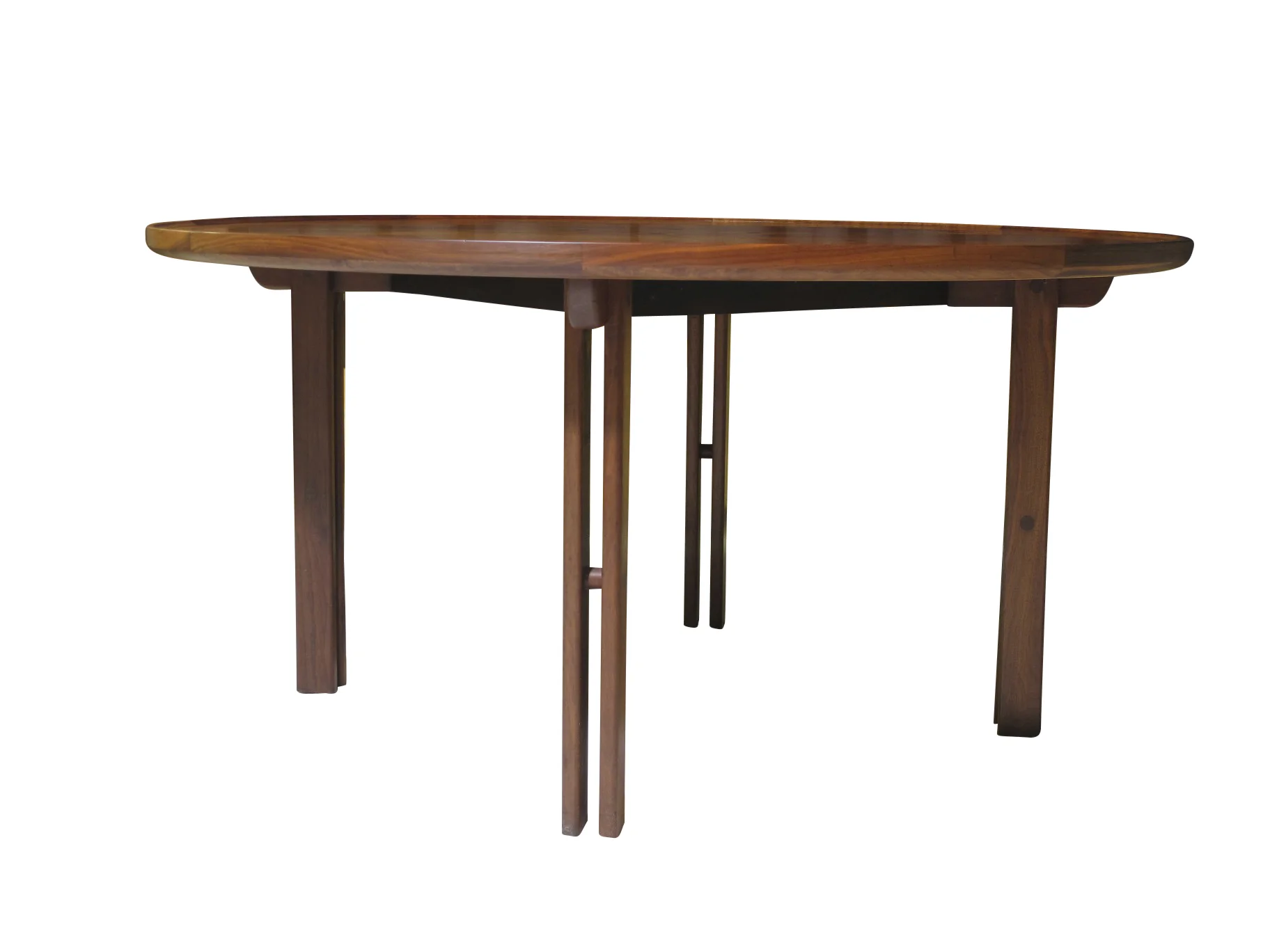 Tall Mid-century Walnut Coffee table 3