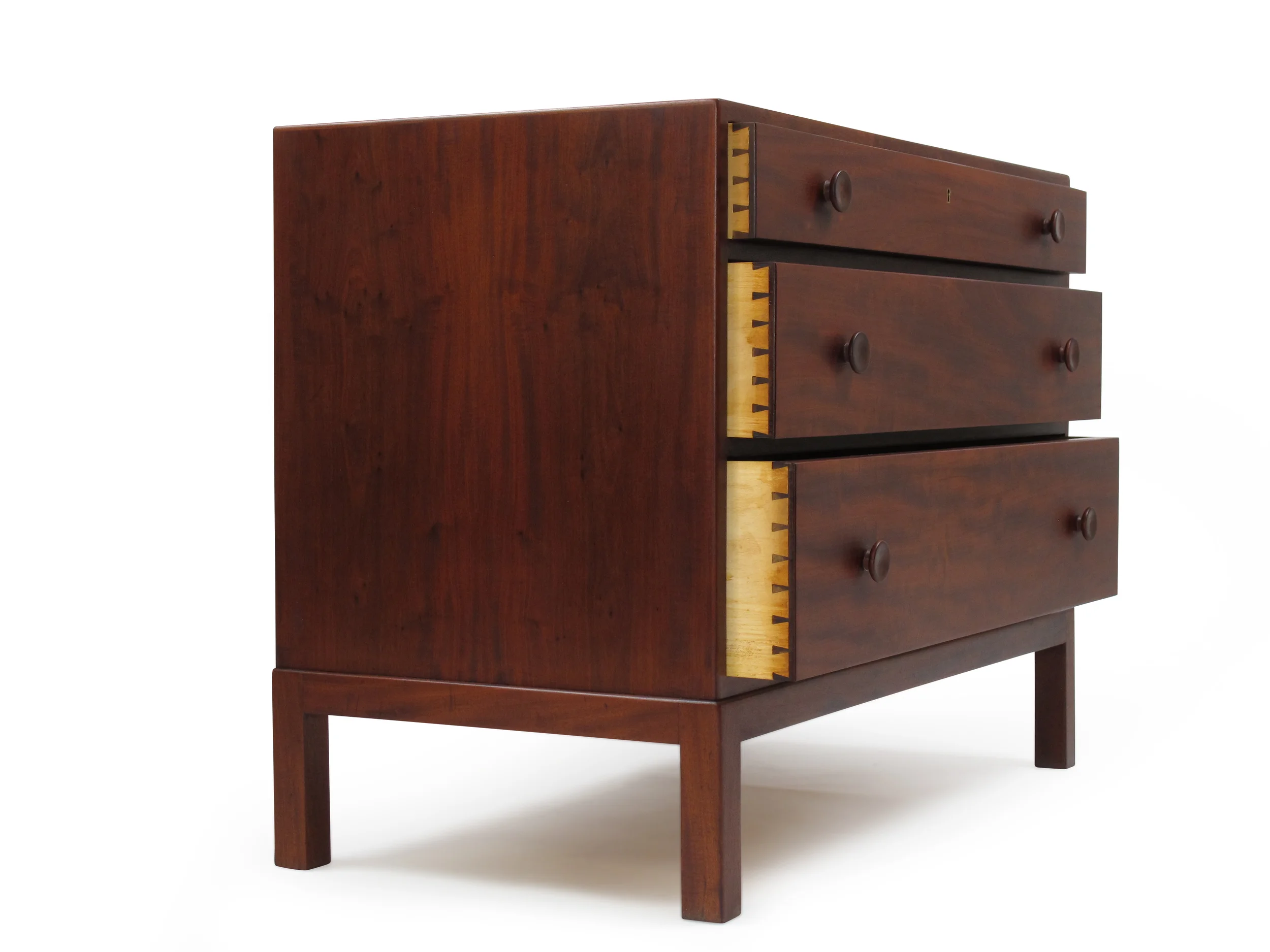 A.J. Iversen Mahogany Chest of Drawers 4