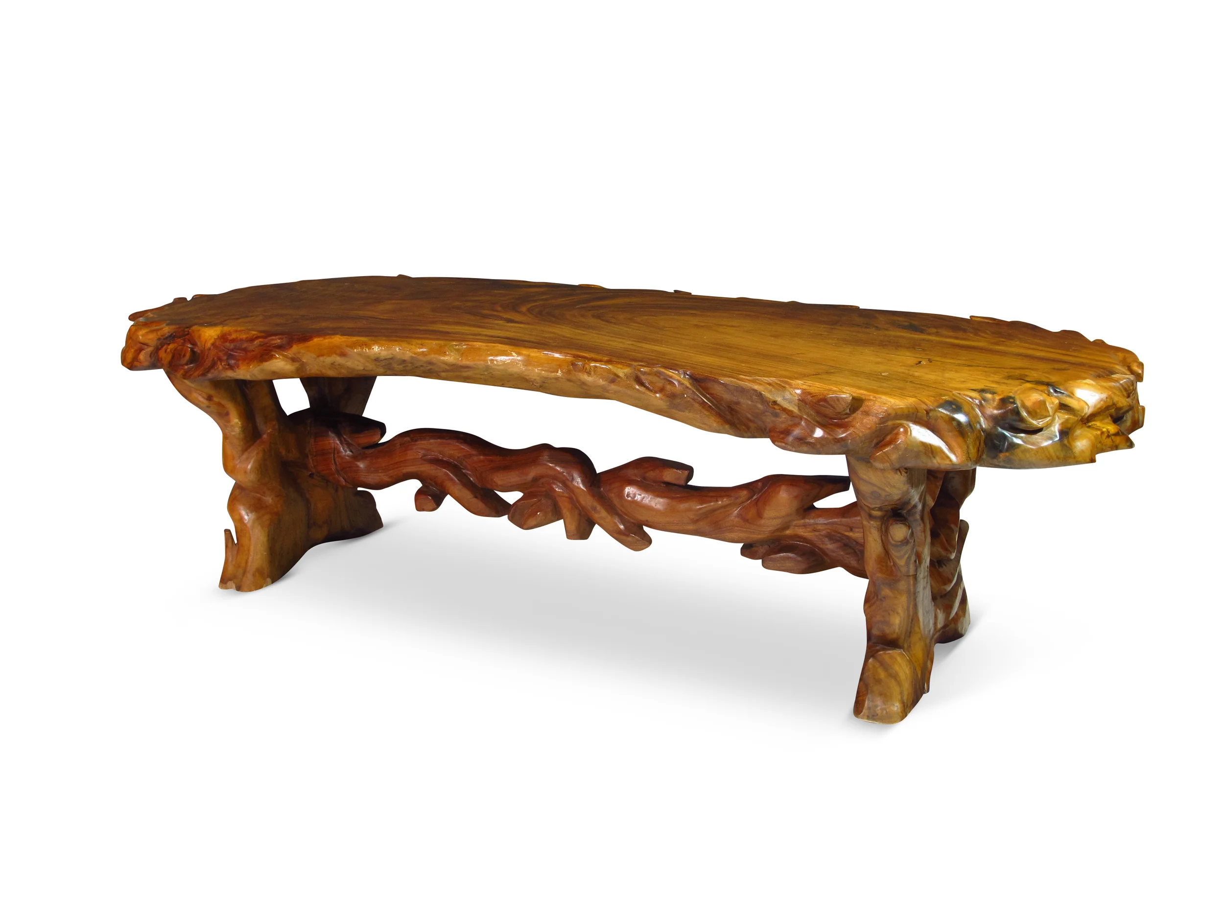 Live Edge Slab Dining Table 