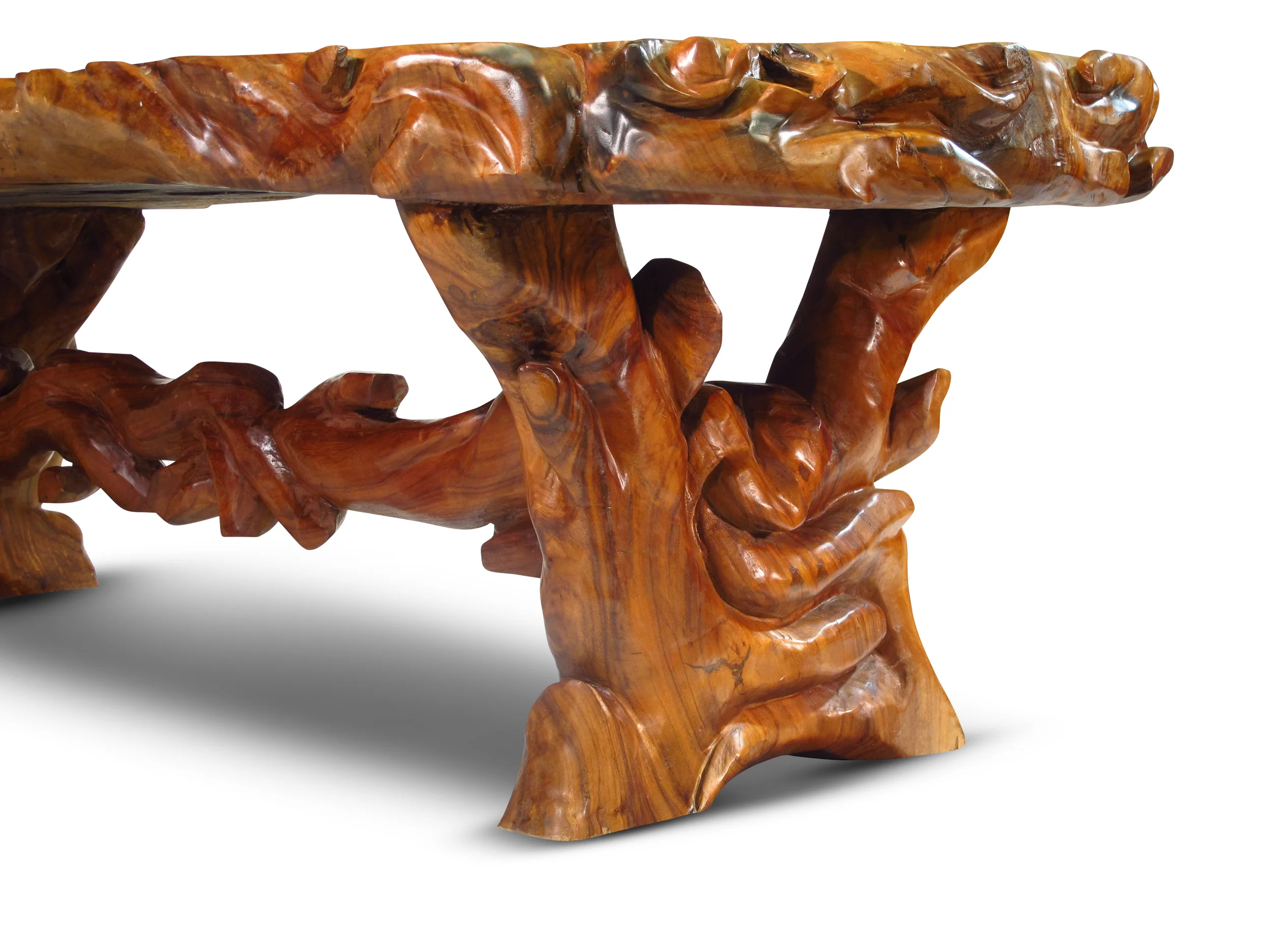 Live Edge Slab Dining Table 6