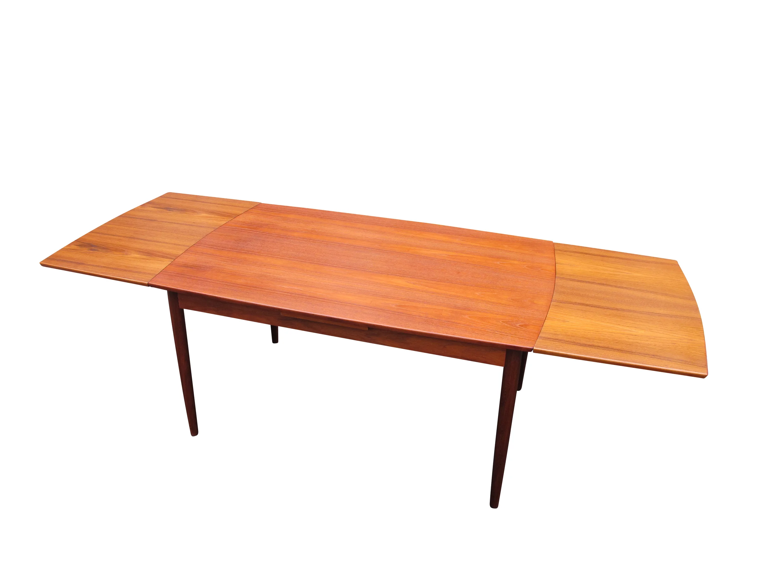 Teak Draw-Leaf Dining Table dining table 2