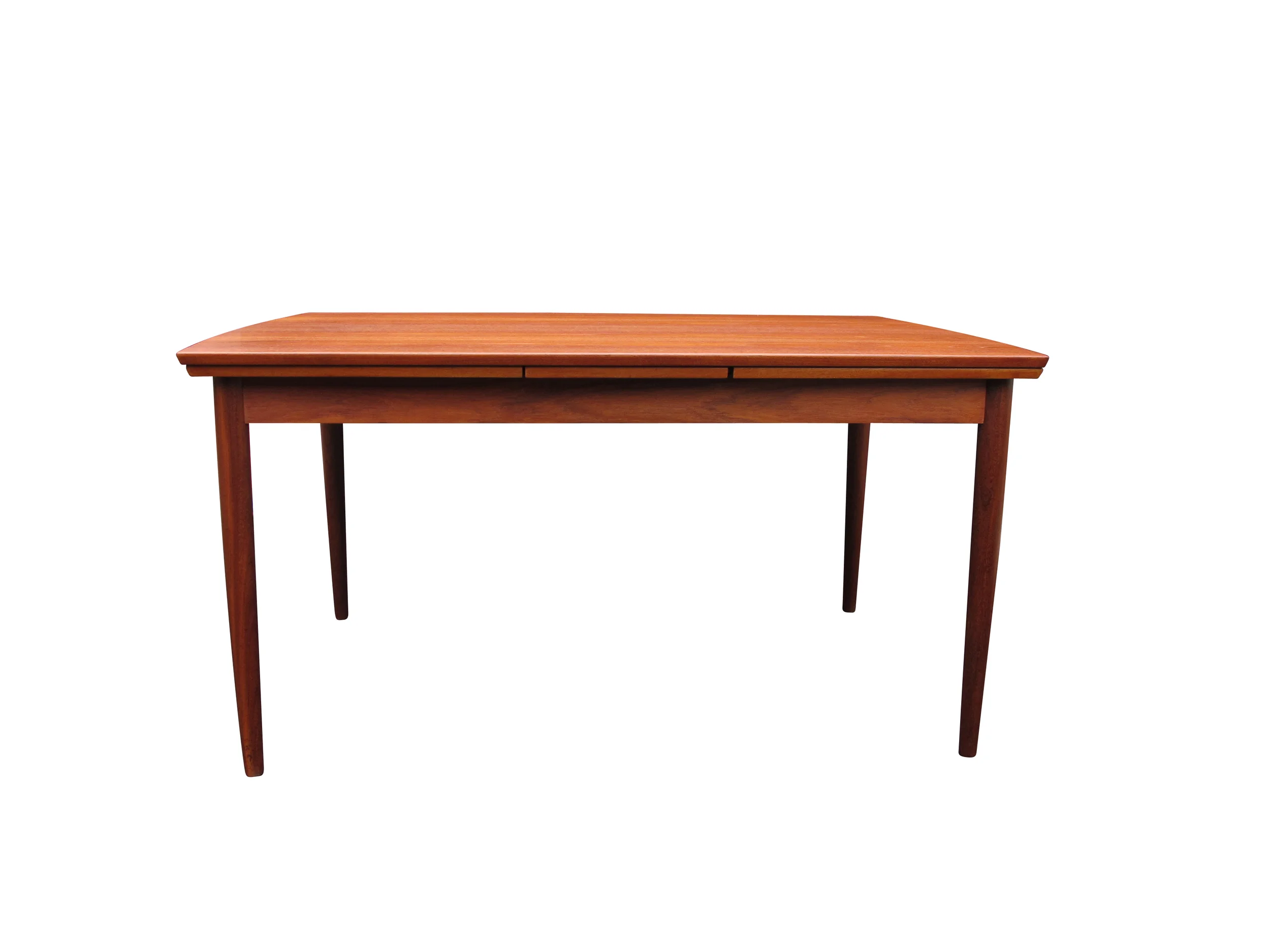 Teak Draw-Leaf Dining Table dining table 10
