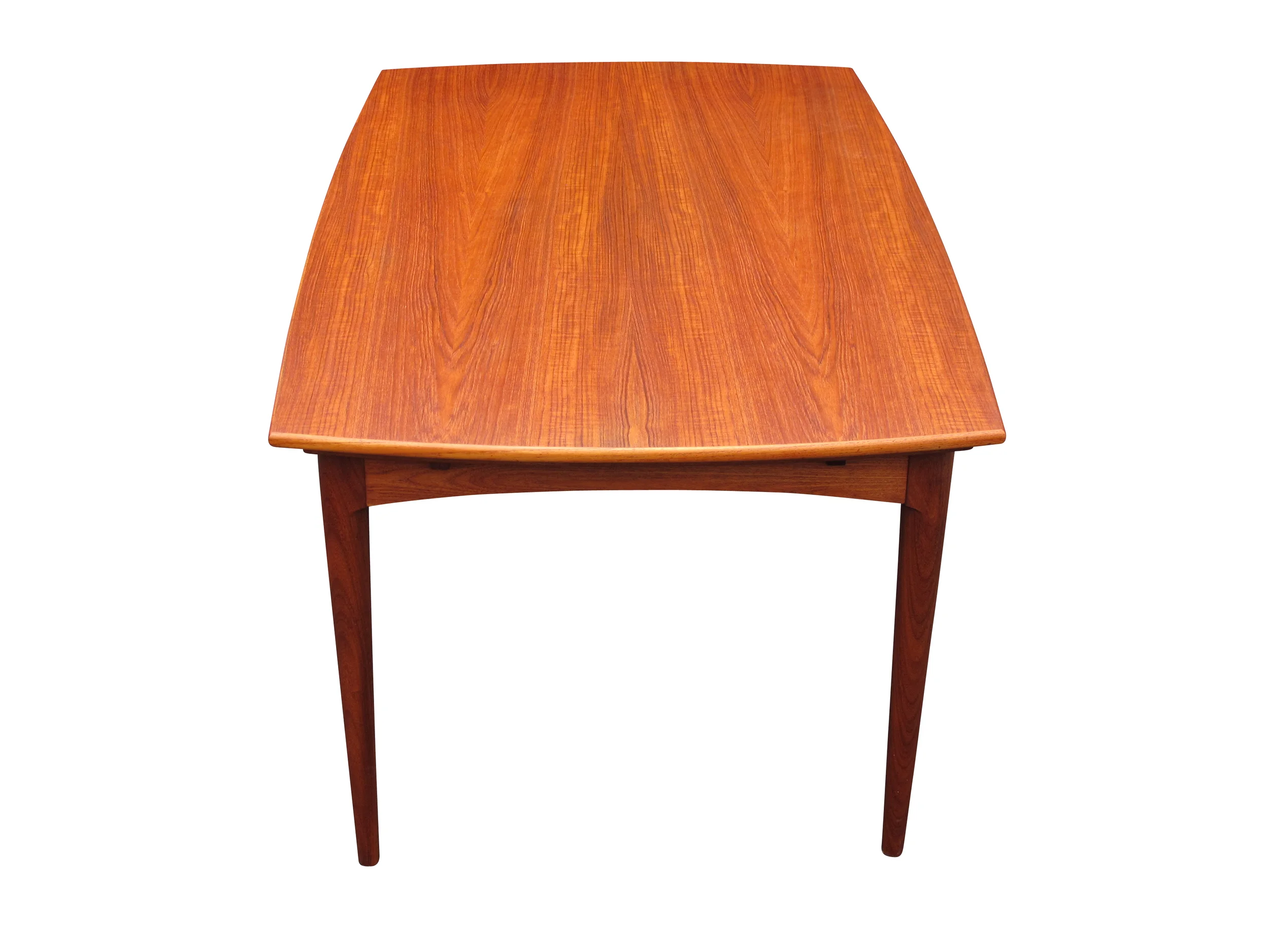 1950's Danish Draw Leaf Teak Dining Table  3
