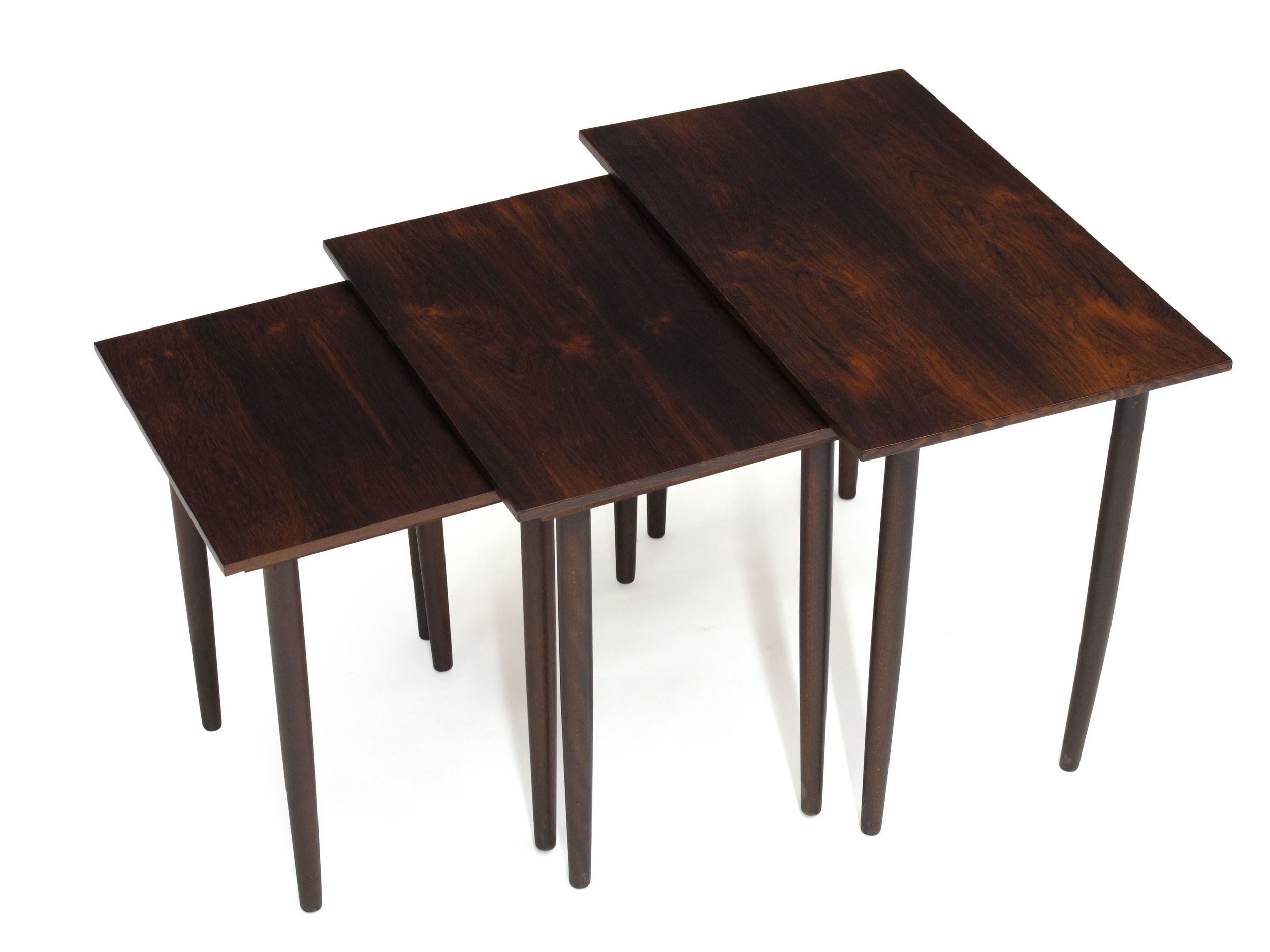 Rosewood Nesting Tables — Chris Howard Antiques & Modern