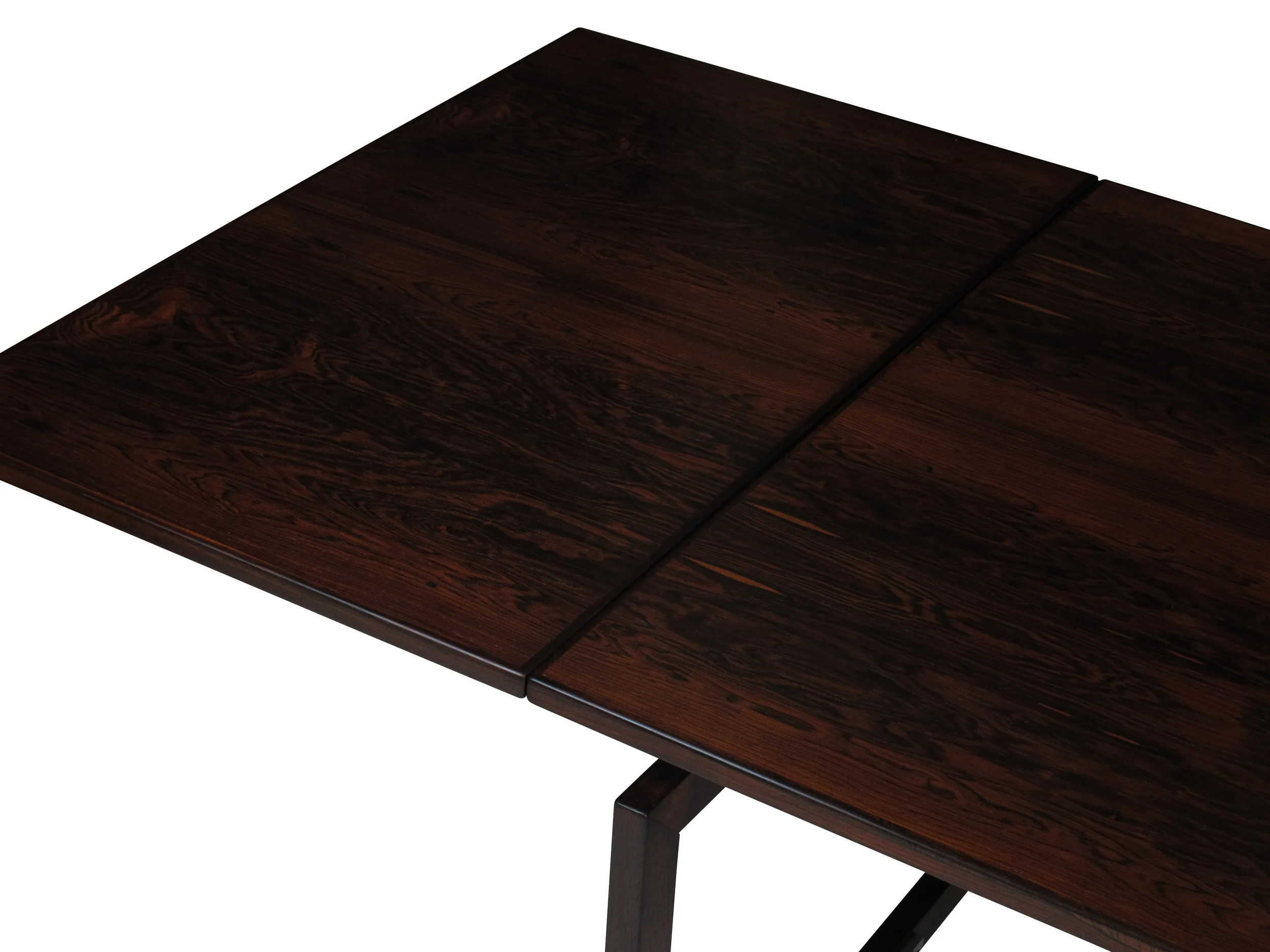 Rosewood Drop Leaf Dining Table 4