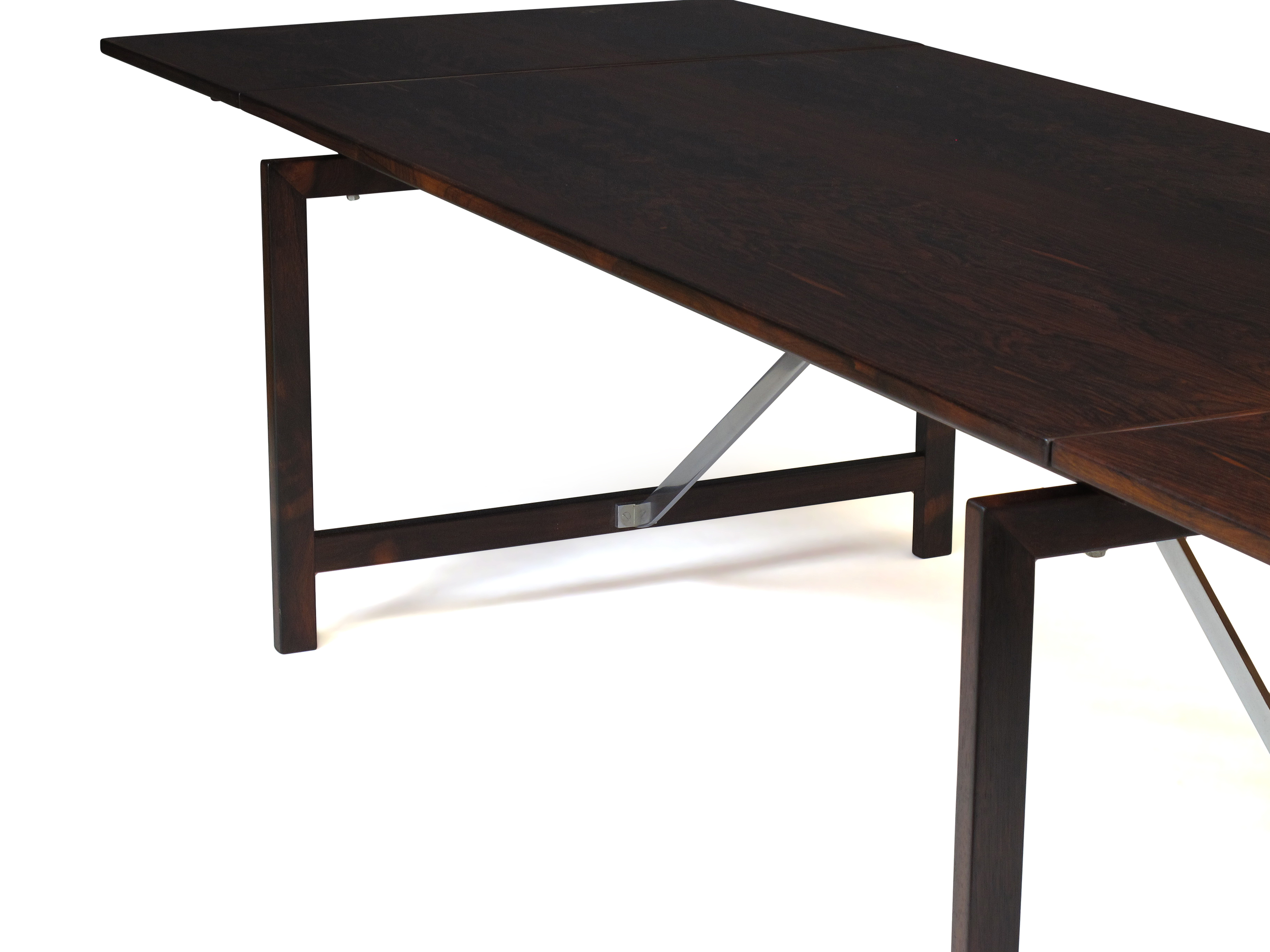 Rosewood Drop Leaf Dining Table  6