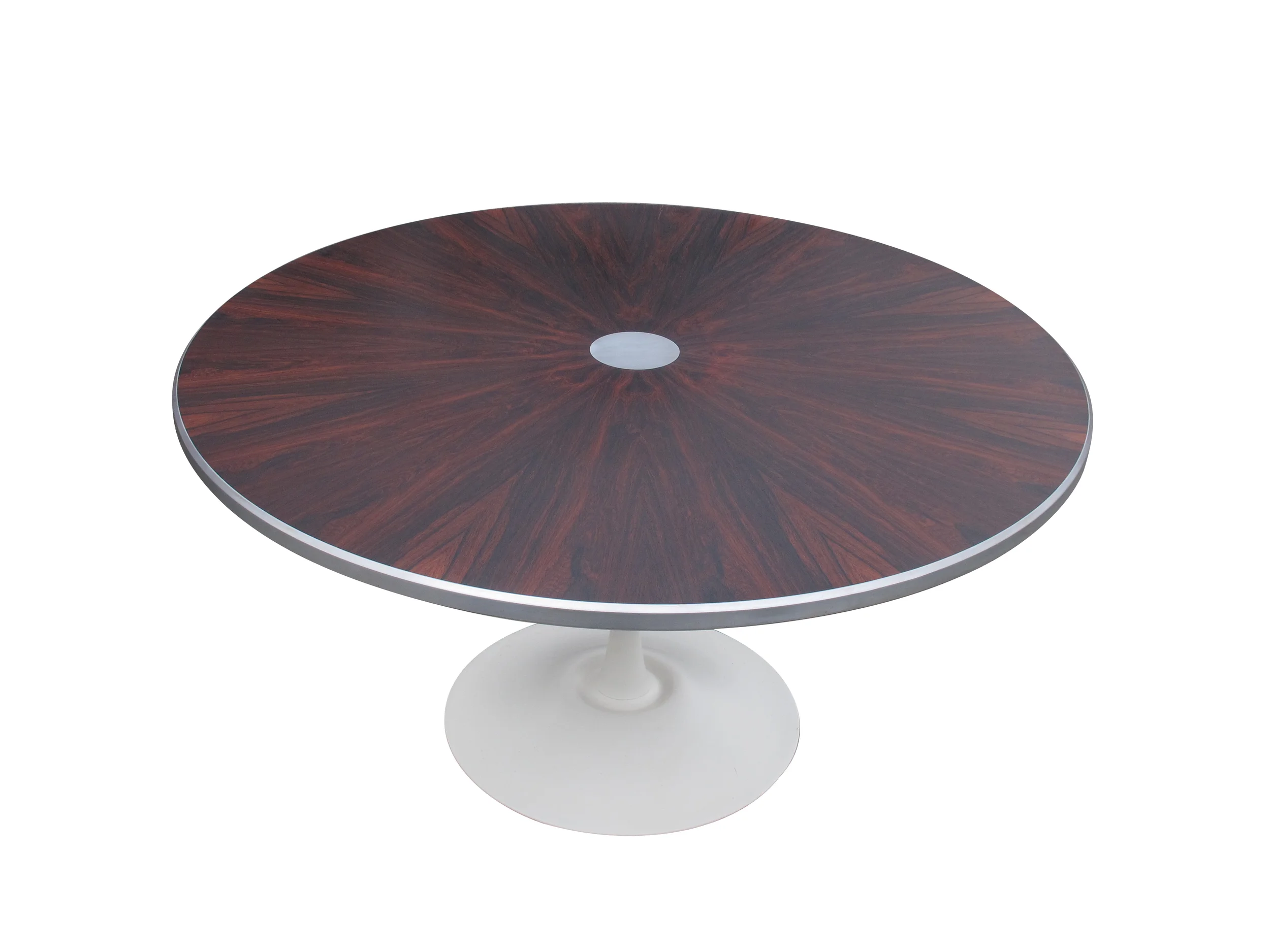 Steen Ostergaard for Poul Cadovius Rosewood Pedestal Dining Table 6