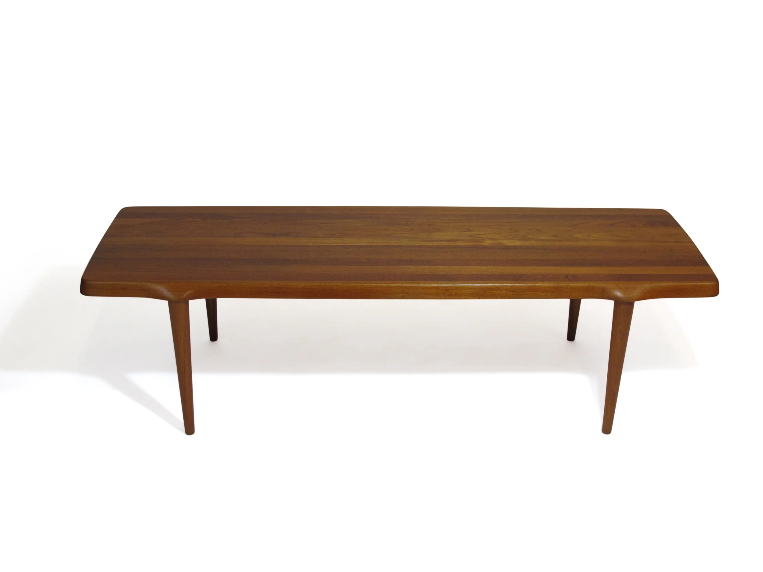 Solid Teak Mid century Danish Coffee Table 1