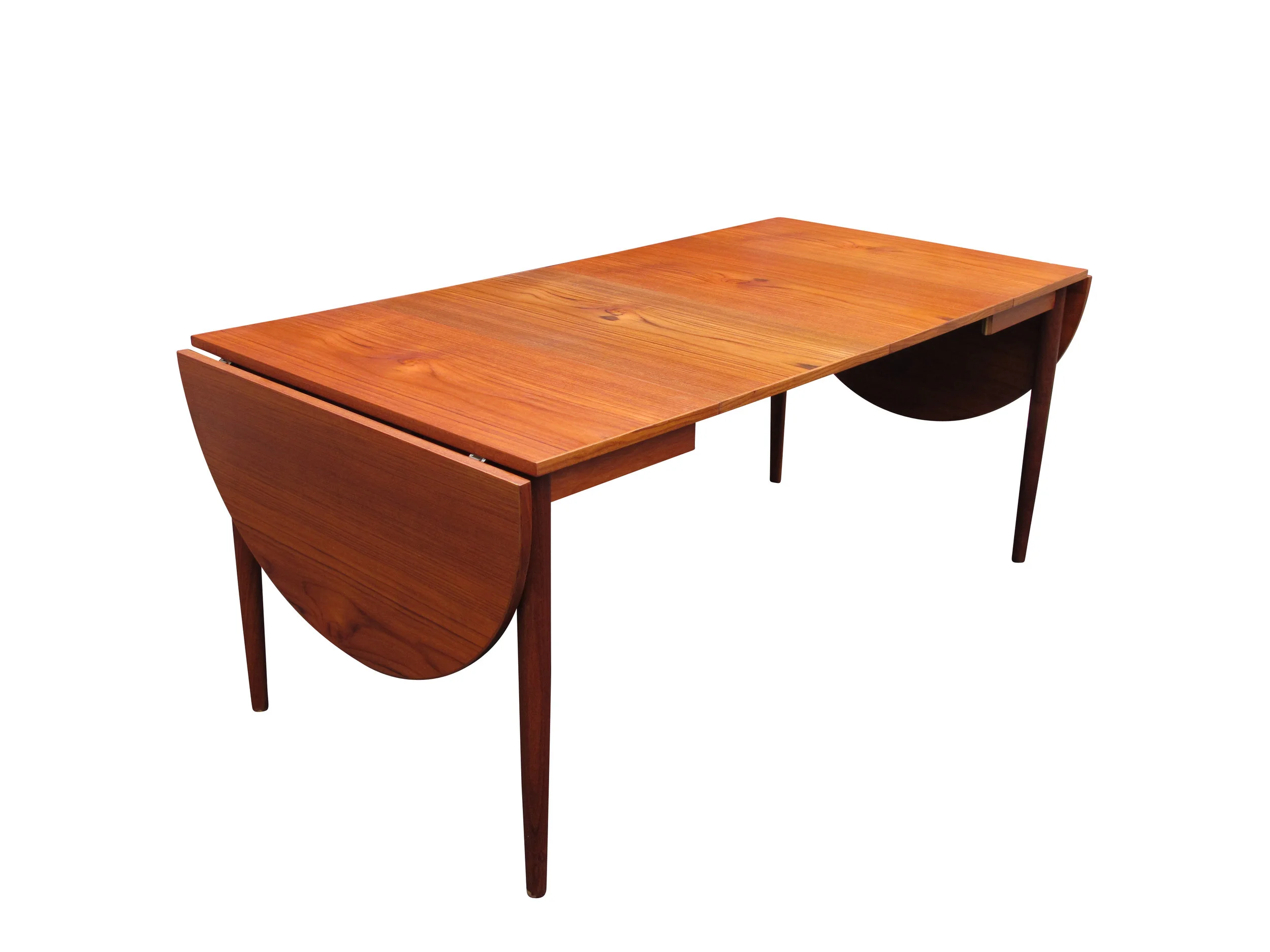 Danish Teak Drop Leaf Dining Table 1