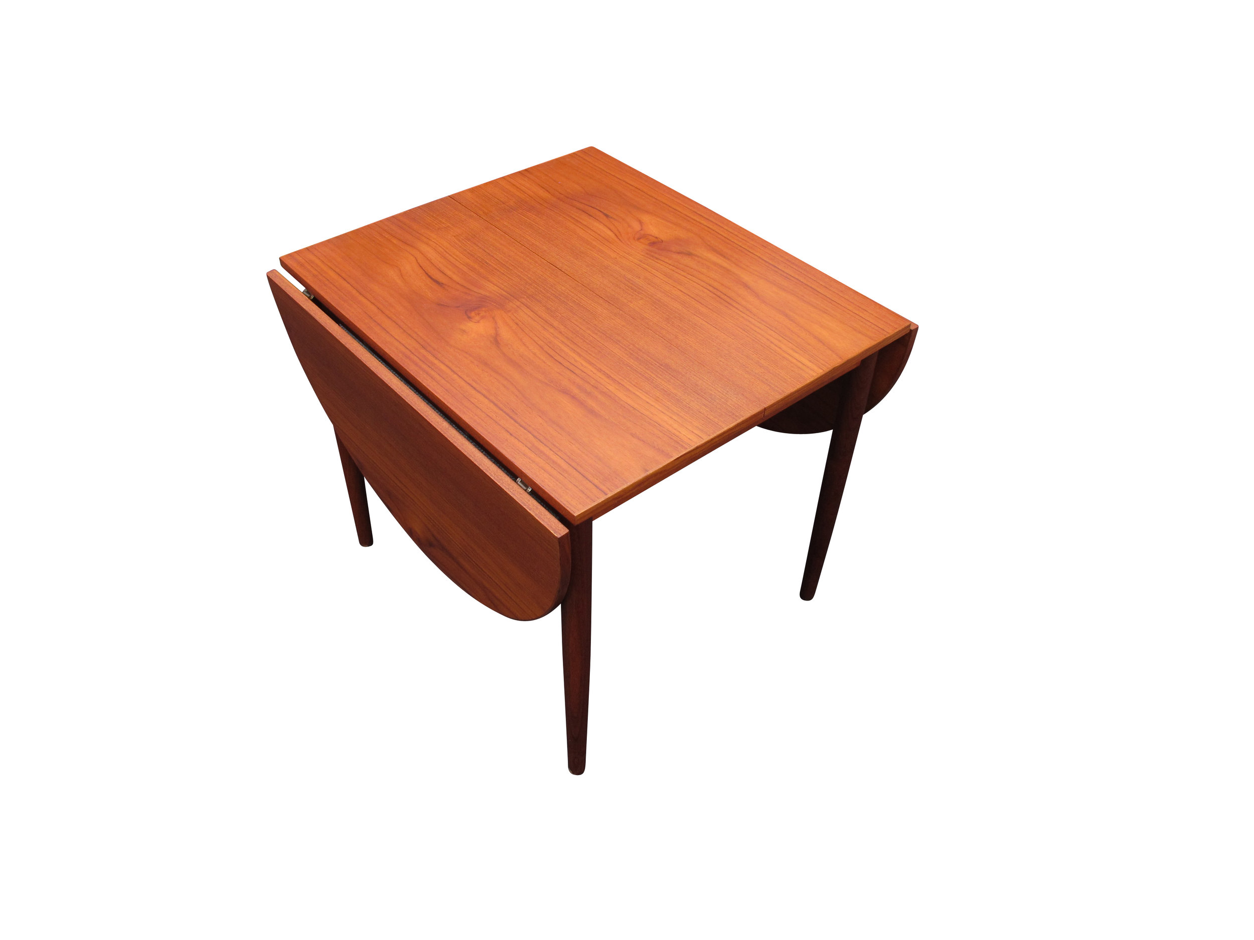 Danish Teak Drop Leaf Dining Table 6