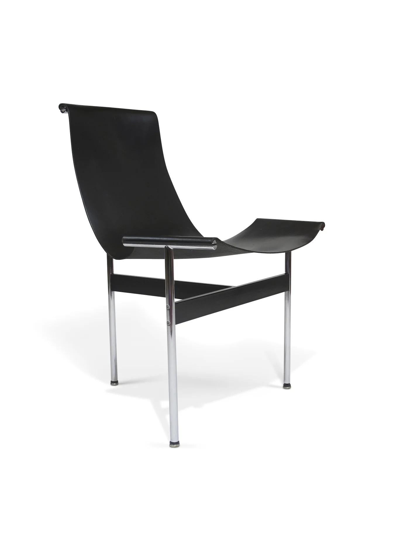 midcentury, danish, Katavolos, Littel & Kelly, Laverne, Black Leather