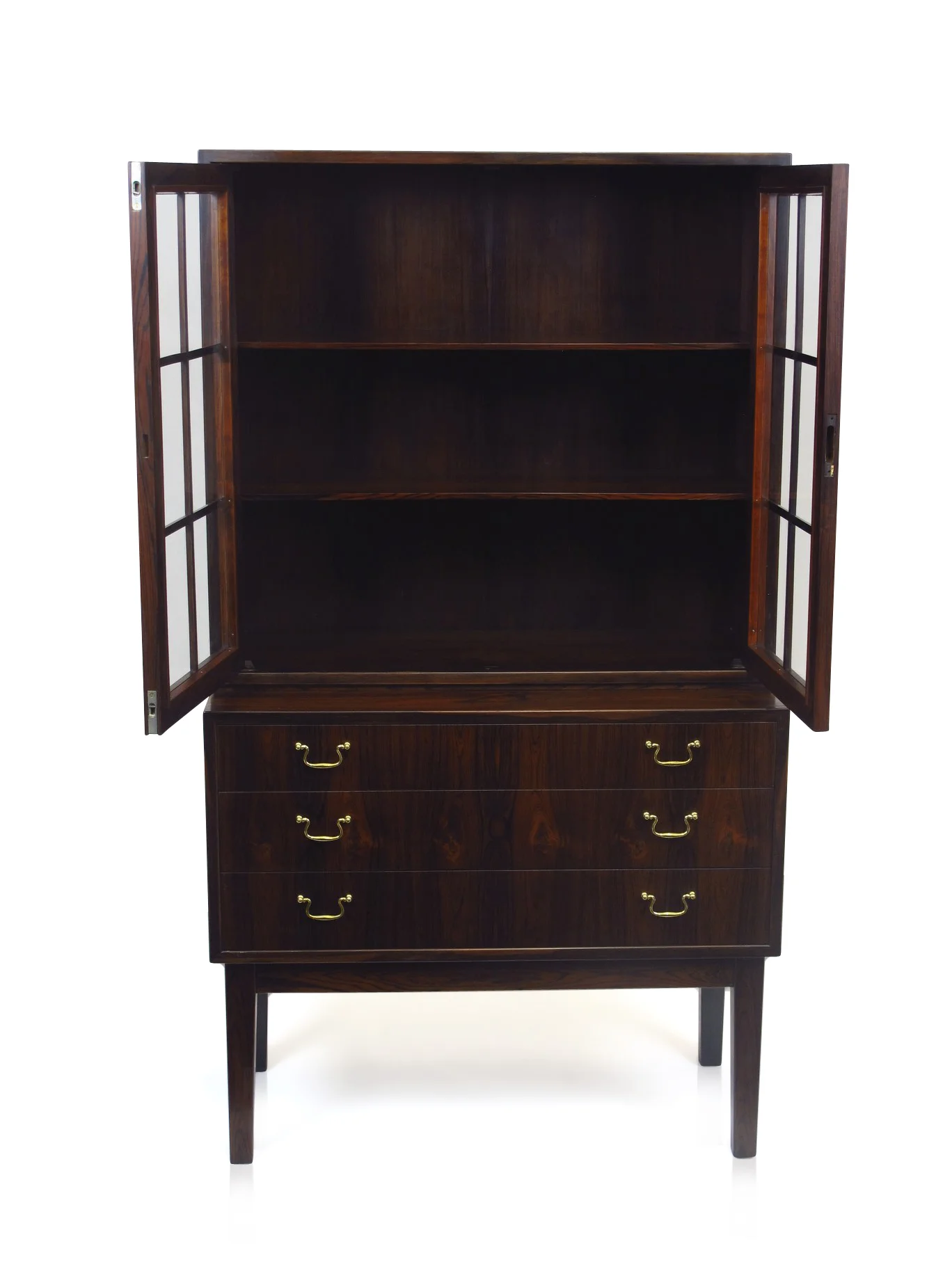 Ole Wanscher Rosewood Curio Cabinet 2