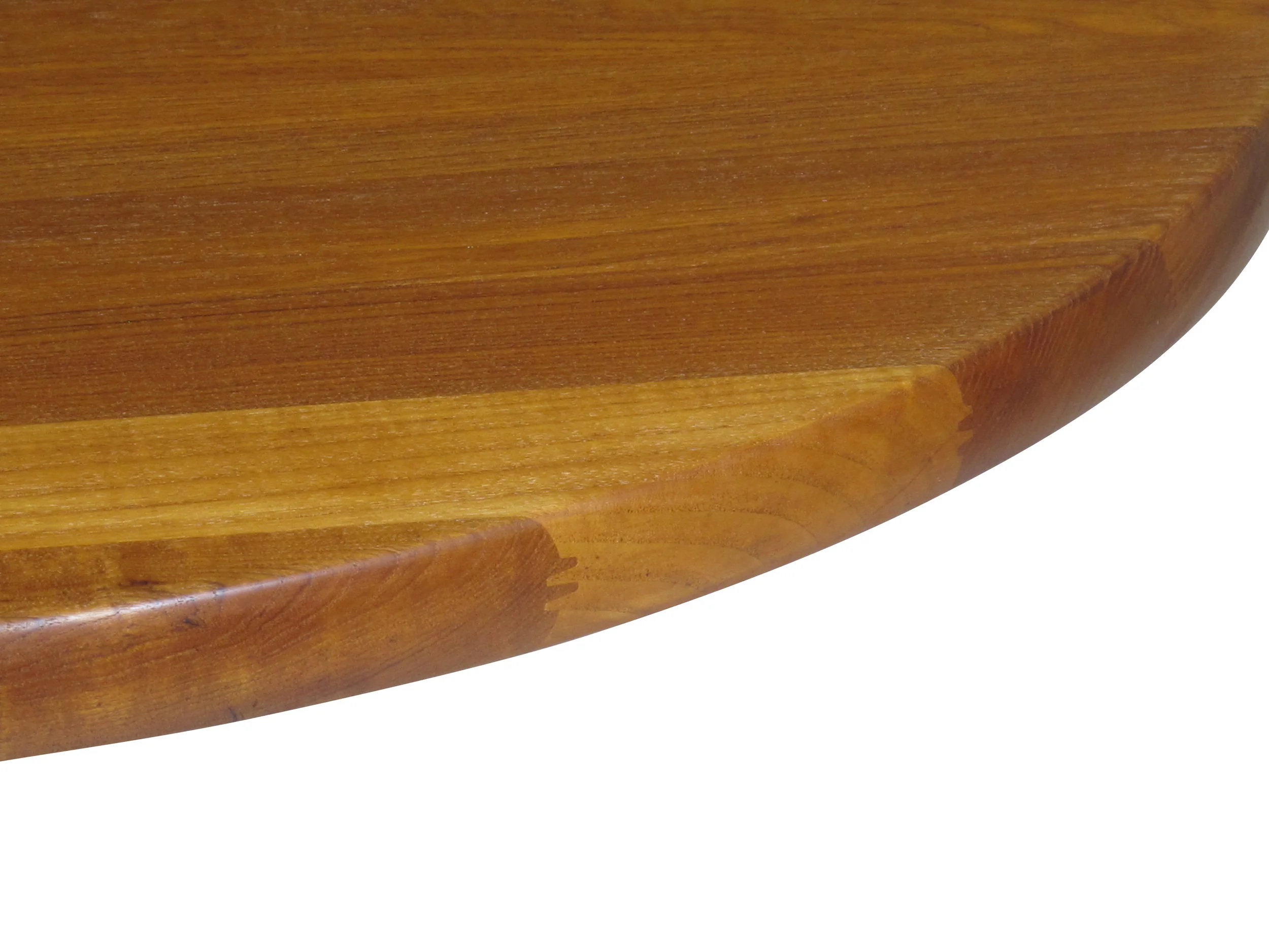 47" Soild Teak Dining Table with Two Leaves 4