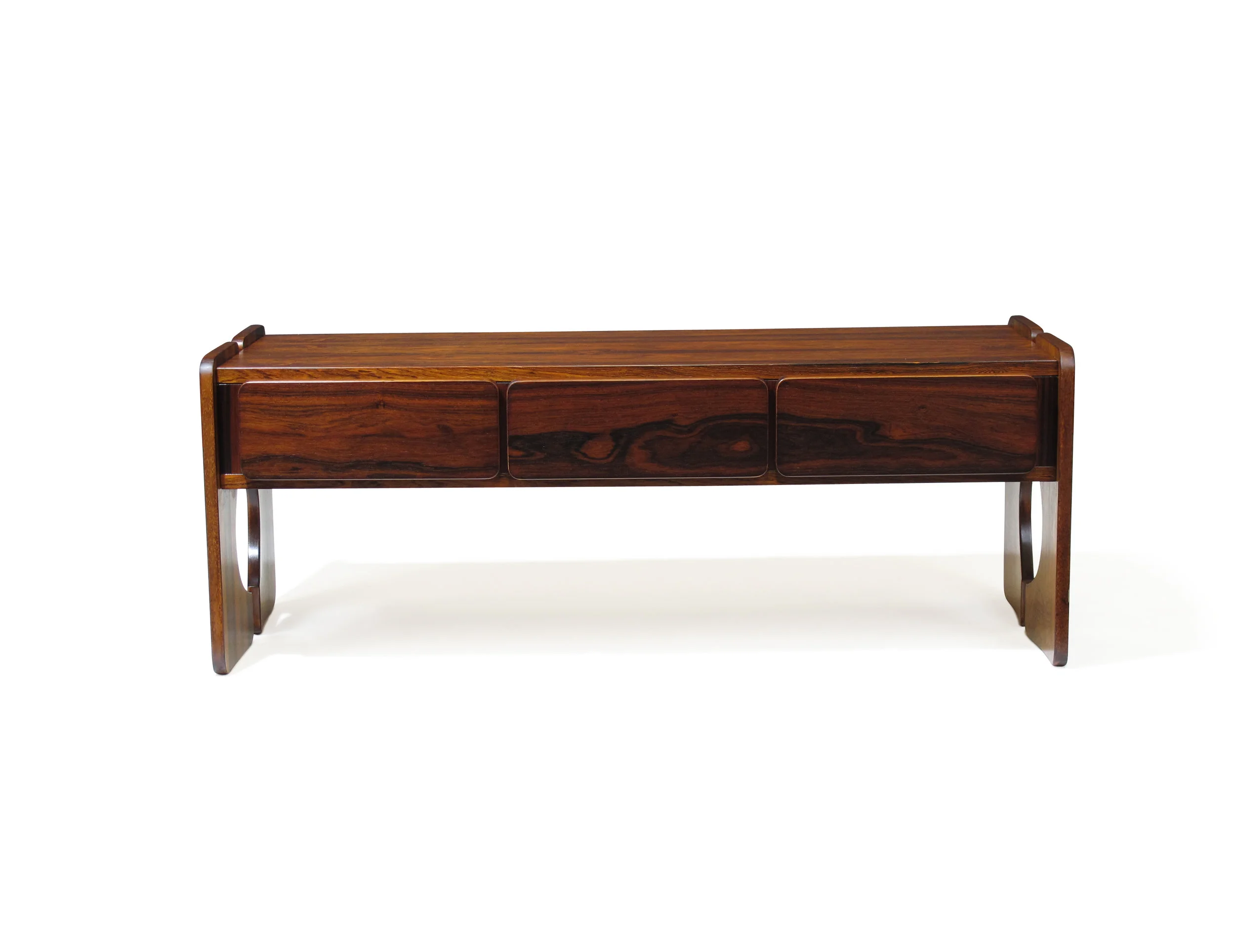 1950's Rosewood Entry Chest or Bench 2