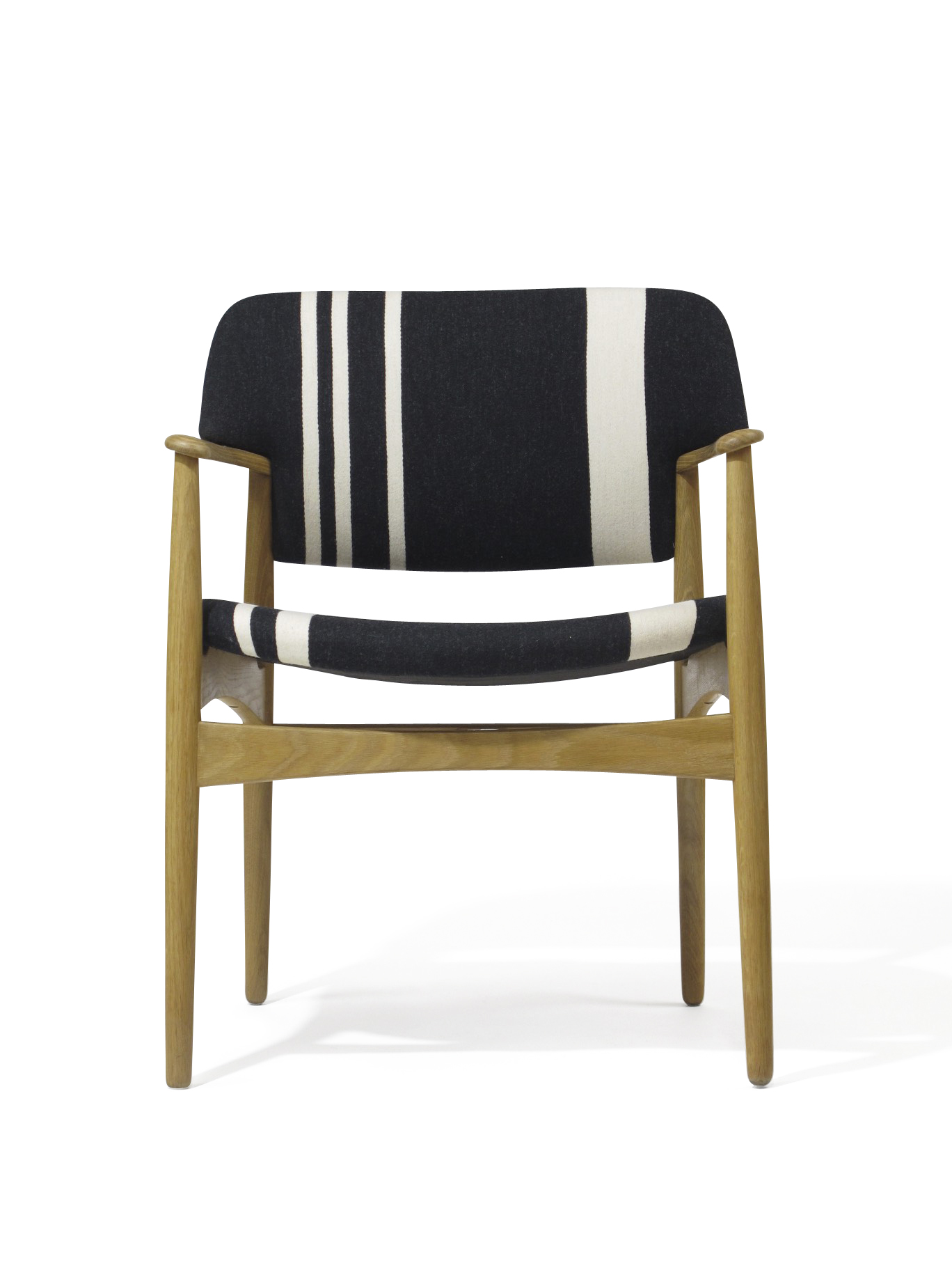 danish modern Aksel Bender Madsen Oak Arm Chairs 7