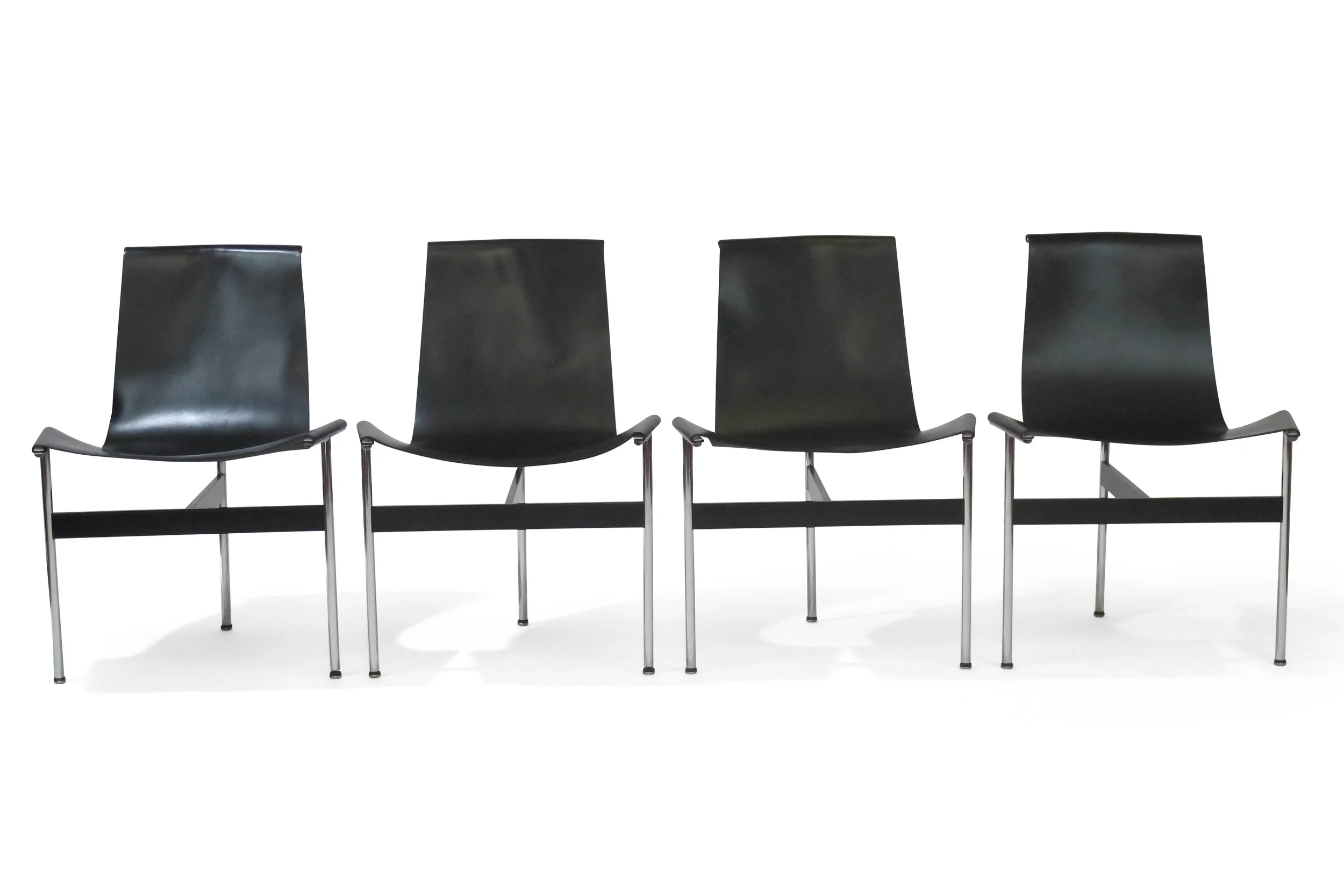 midcentury, danish, Katavolos, Littel & Kelly, Laverne, Black Leather