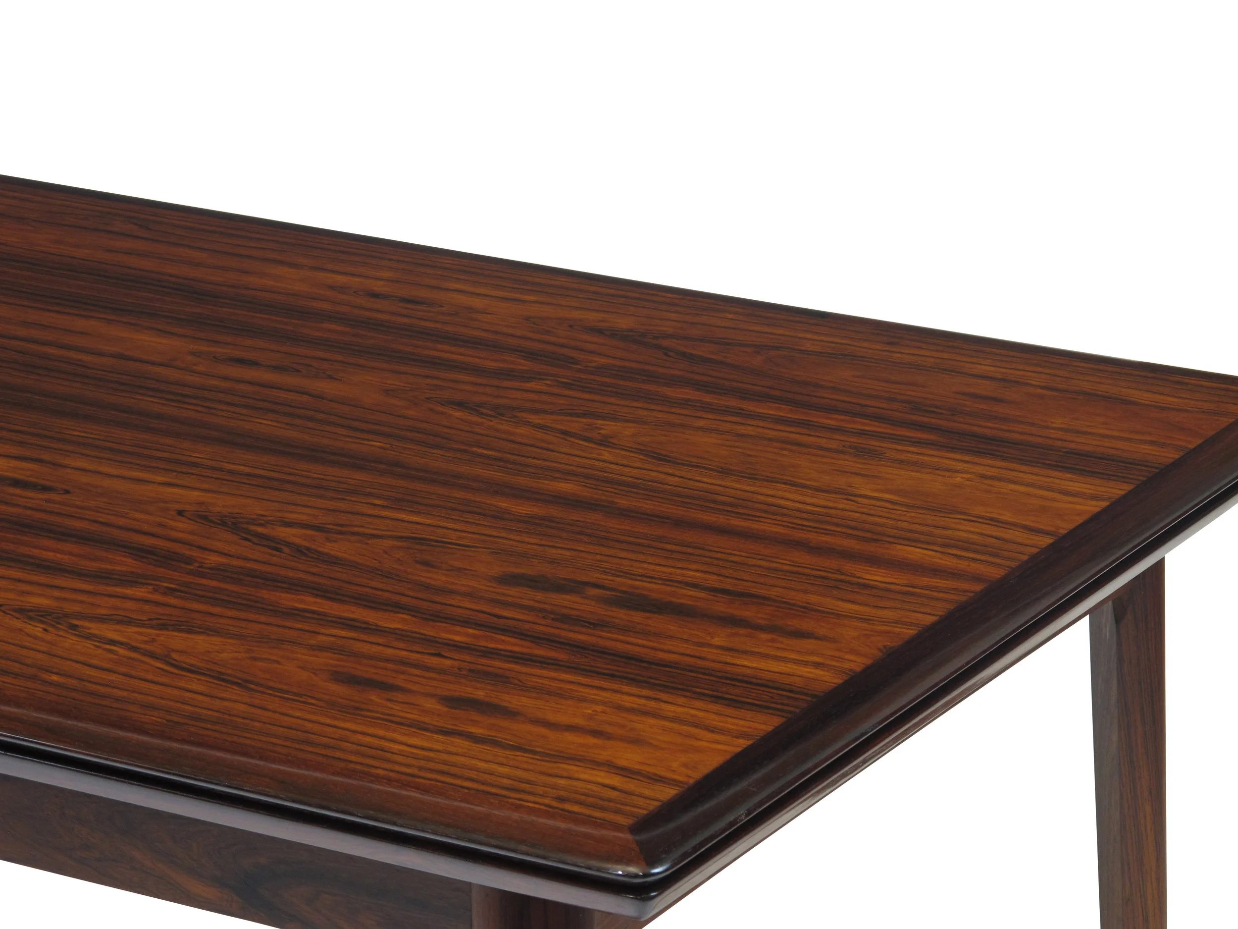 Danish Brazilian Rosewood Dining Table by HP Hansen 5