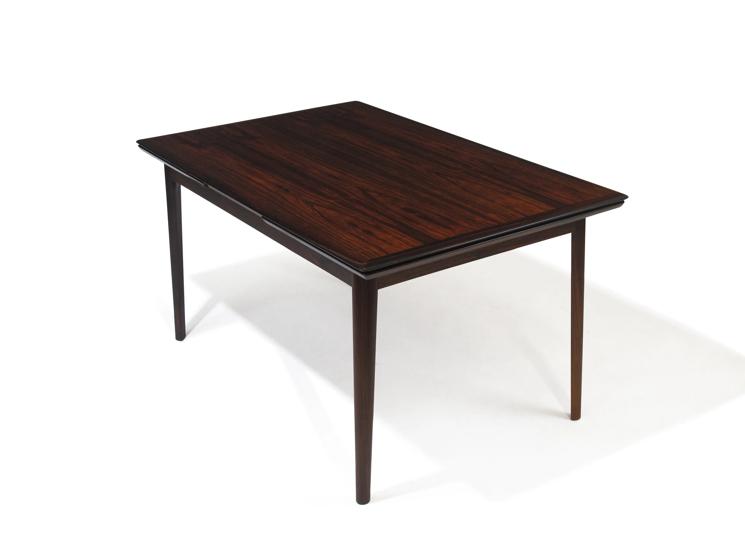 Danish Brazilian Rosewood Dining Table by HP Hansen 8