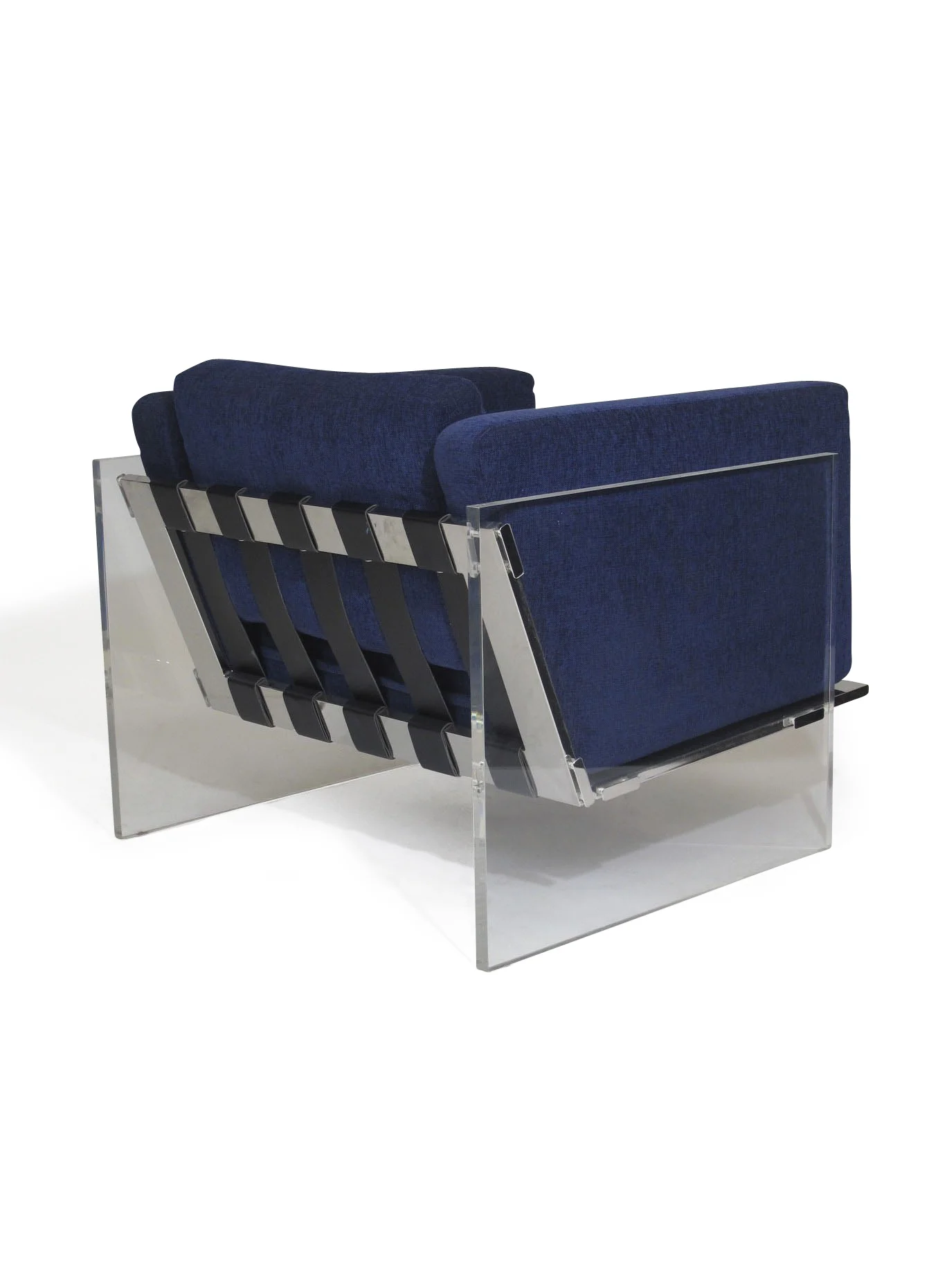 Milo Baughman Lucite Lounge Chair 3