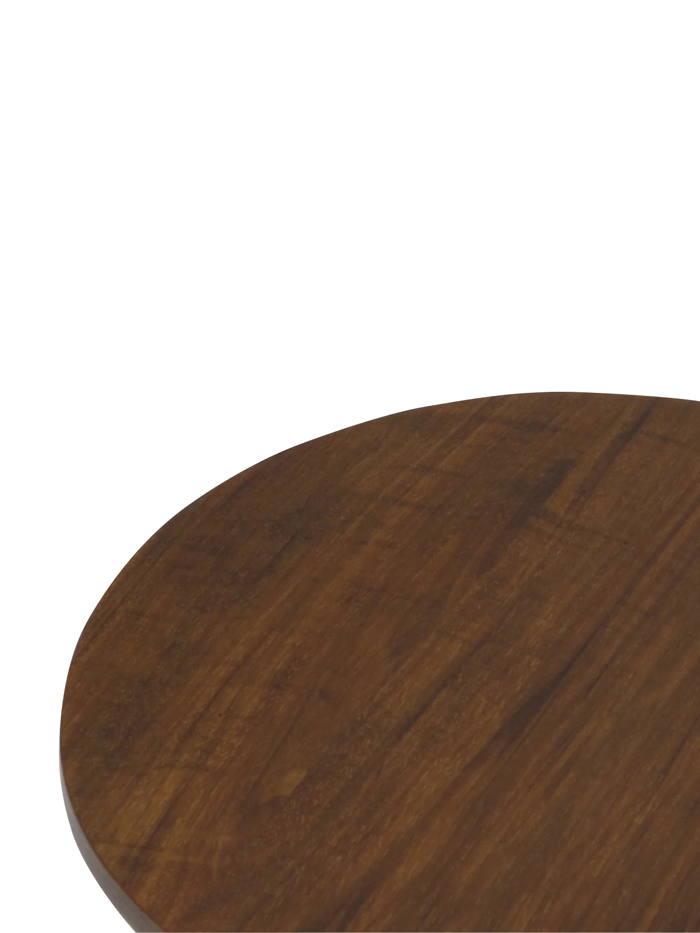Rosewood Artist Pallet Shaped Side Table 4