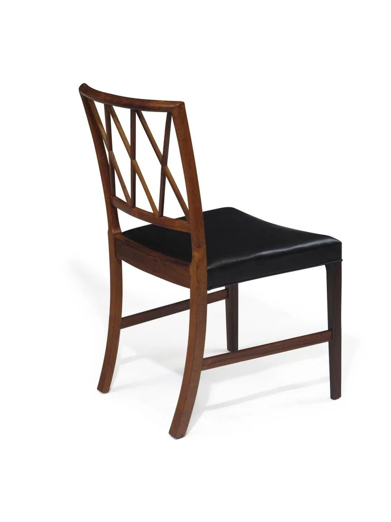 Ole Wanscher for A.J. Iversen 1942 Rosewood Dining Chairs 3