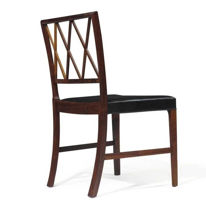 Ole Wanscher for A.J. Iversen 1942 Rosewood Dining Chairs