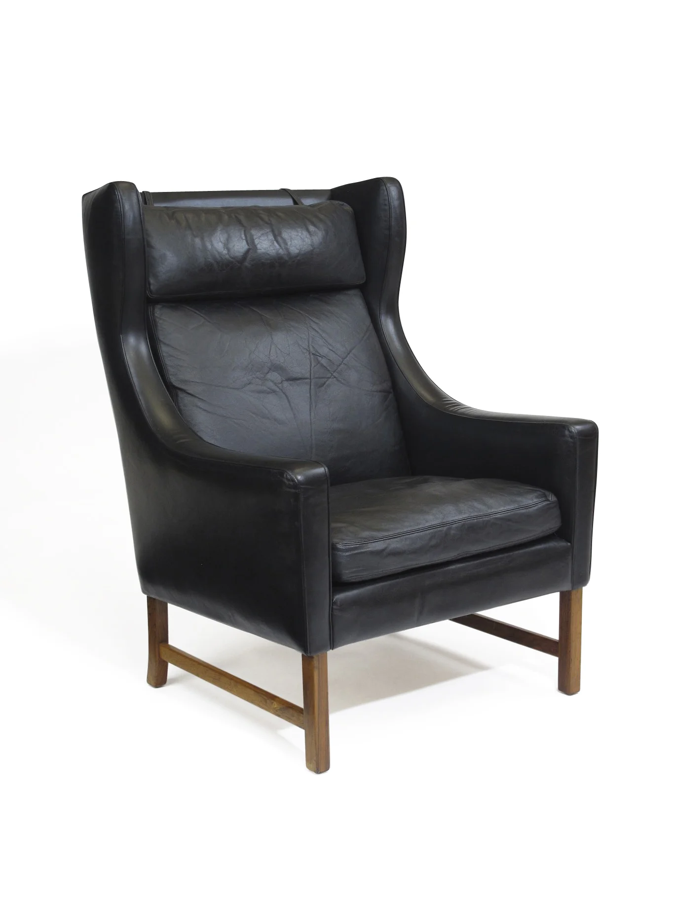 Fredrik Kayser Rosewood High-back Lounge Chair 6
