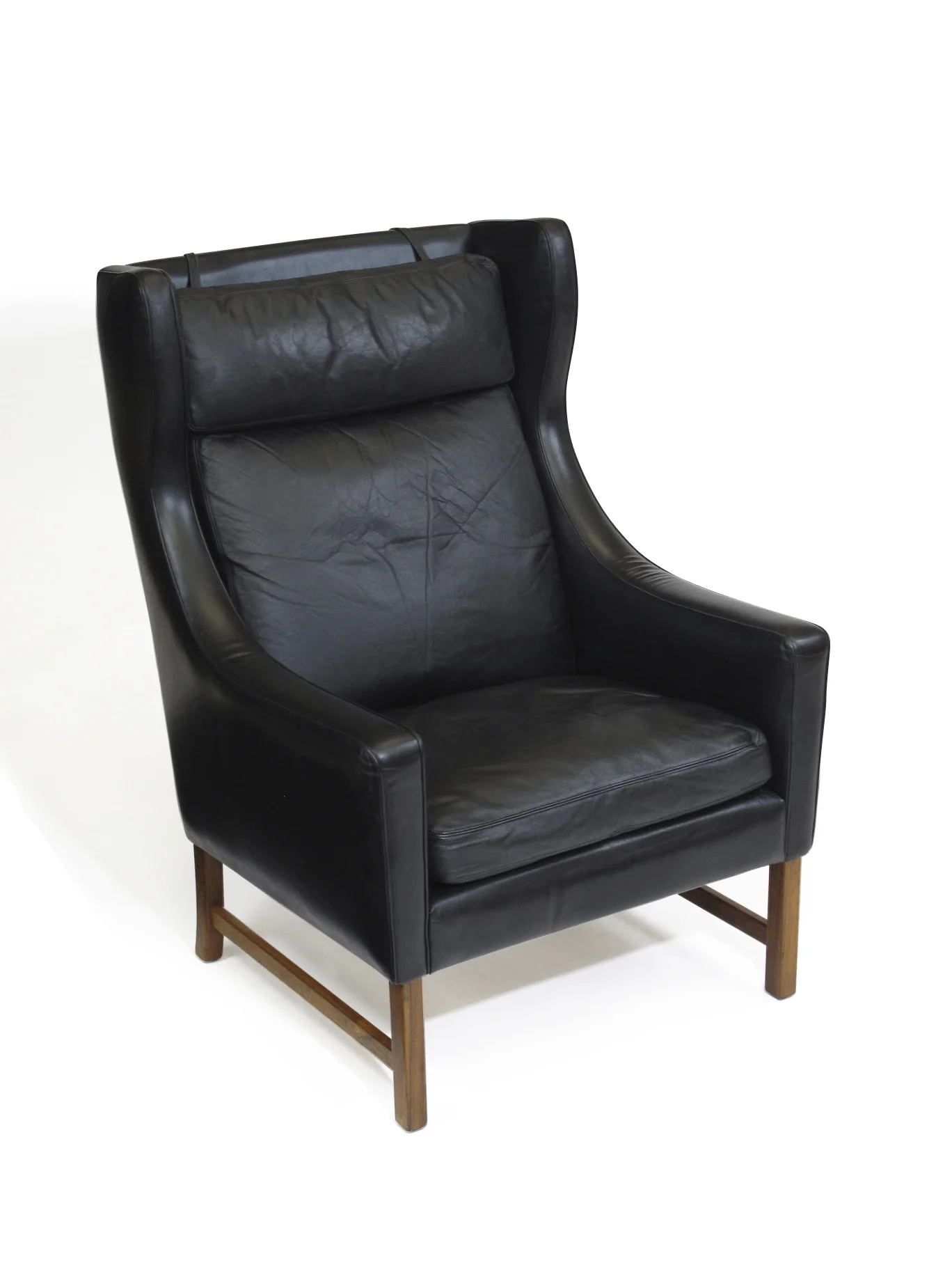 Fredrik Kayser Rosewood High-back Lounge Chair 7