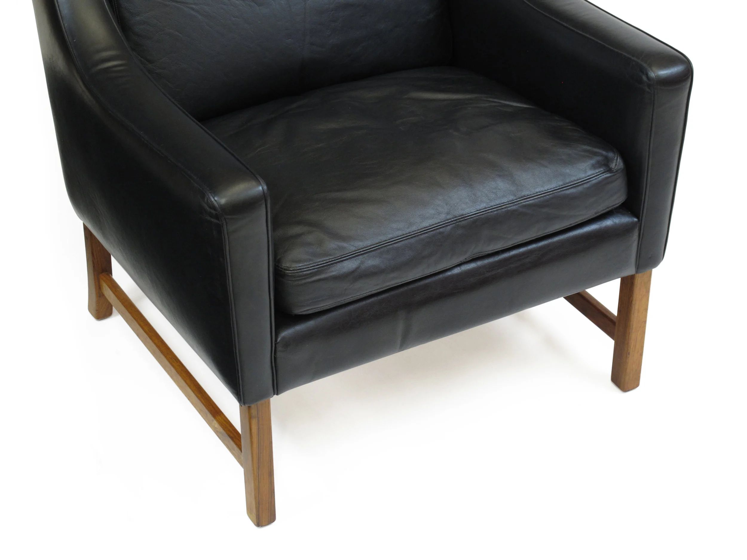 Fredrik Kayser Rosewood High-back Lounge Chair 9