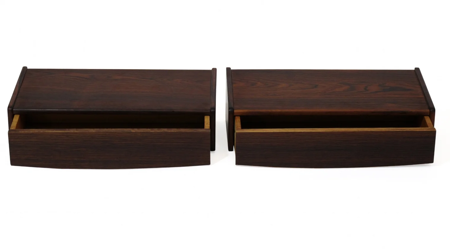 Floating Danish Rosewood Tables with Drawers 7