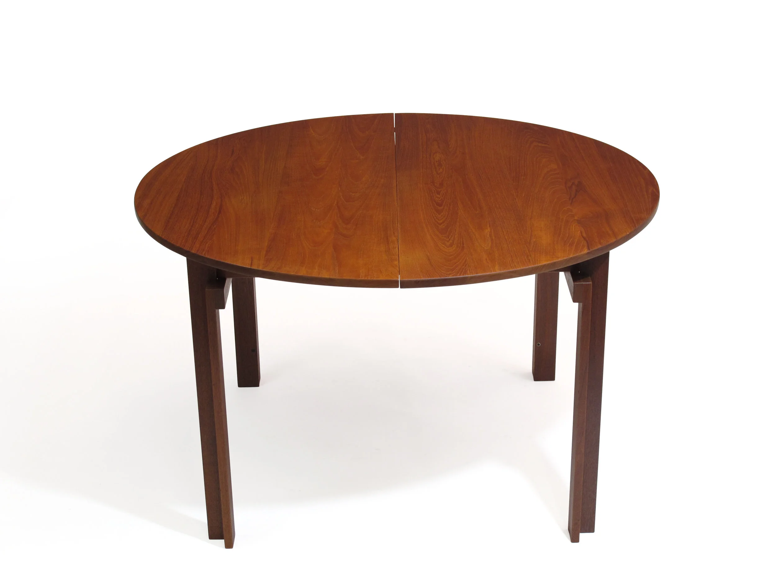 Peter Hvidt Solid Teak Dining Table with Leaves 2